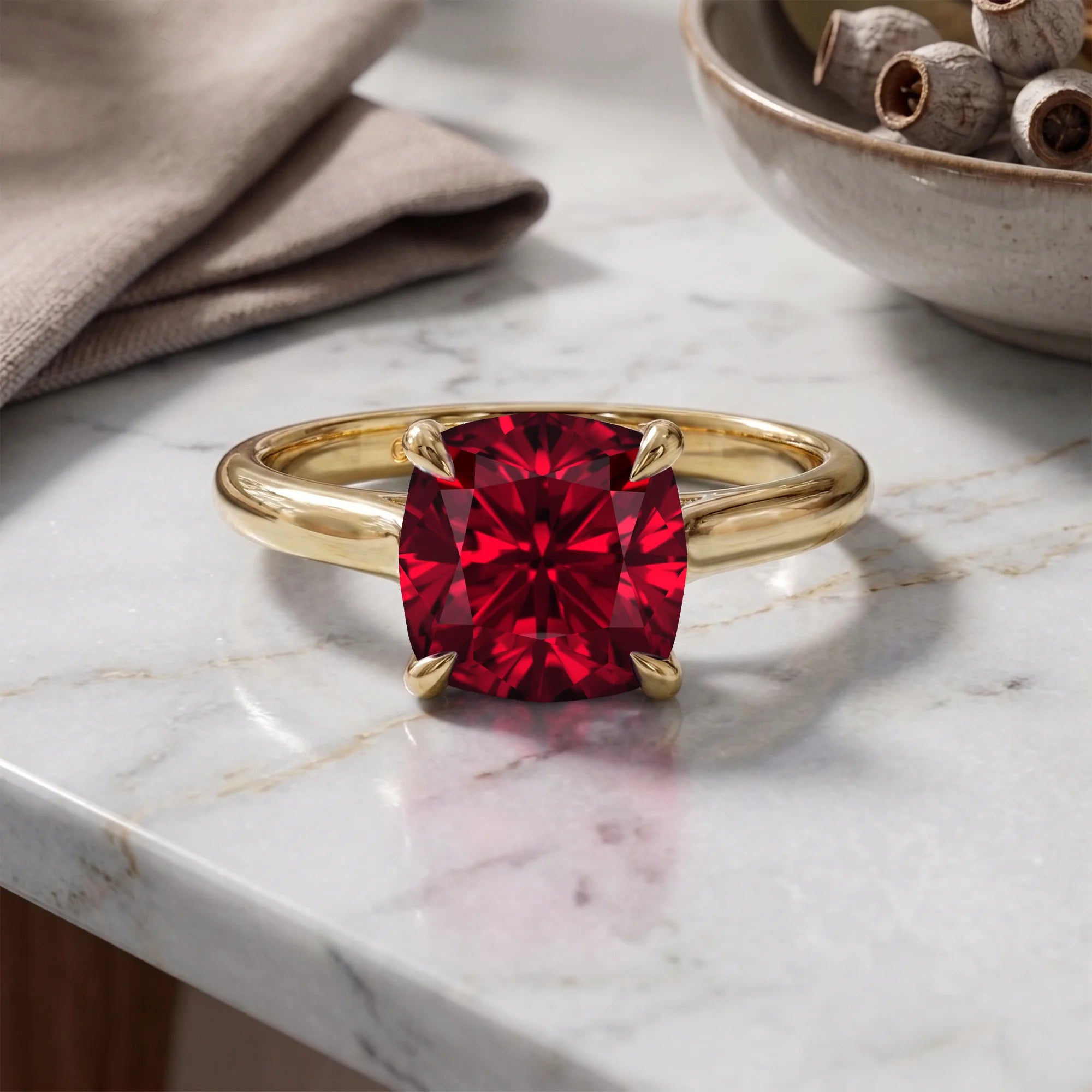14K Yellow Gold