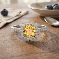 14K White Gold
