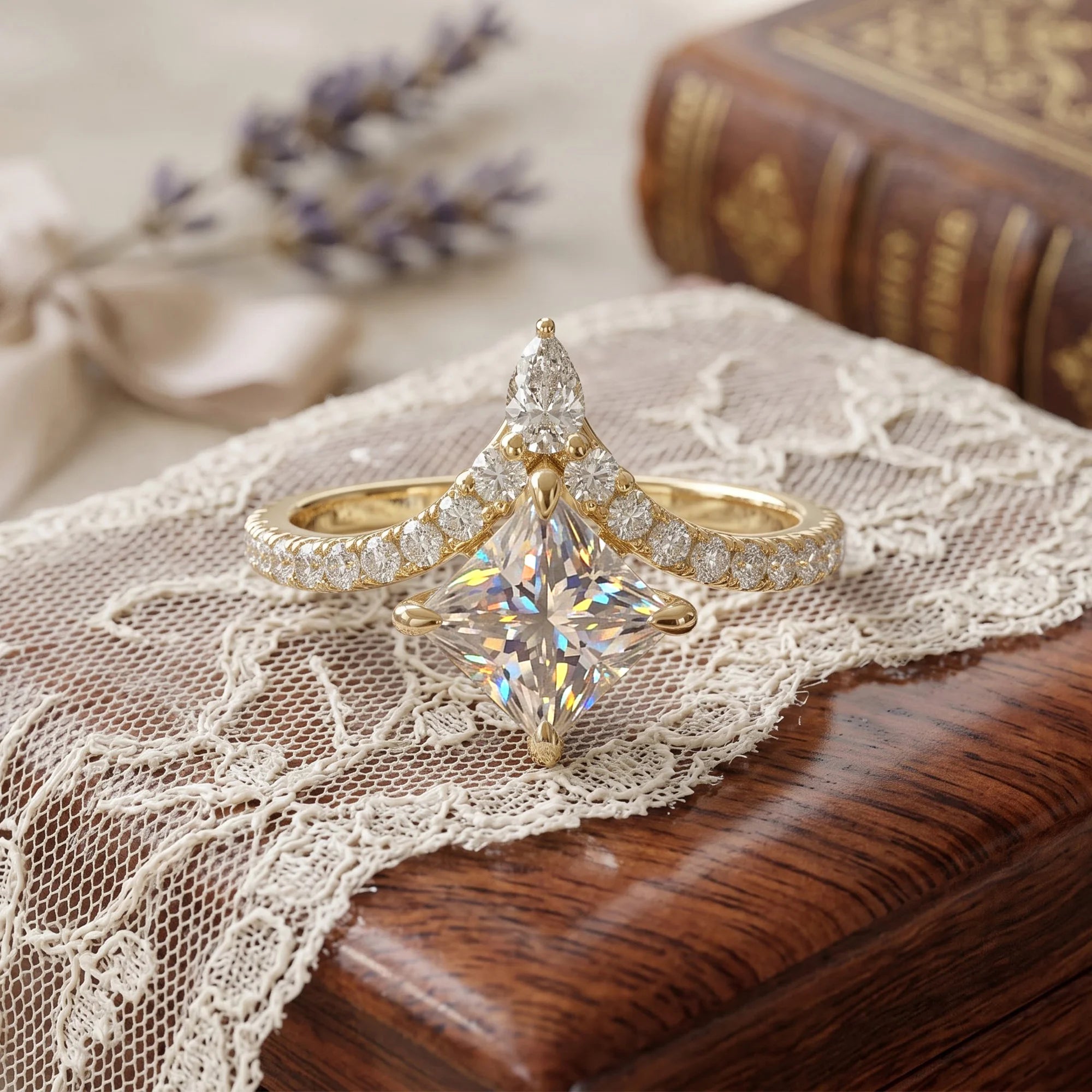 14K Yellow Gold