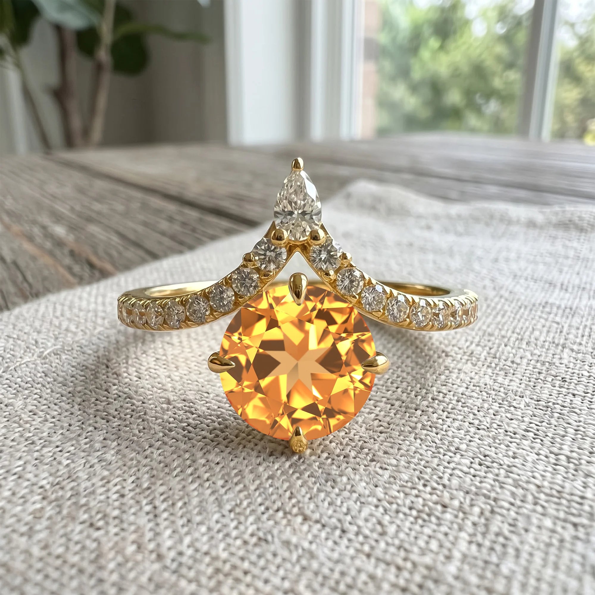 14K Yellow Gold