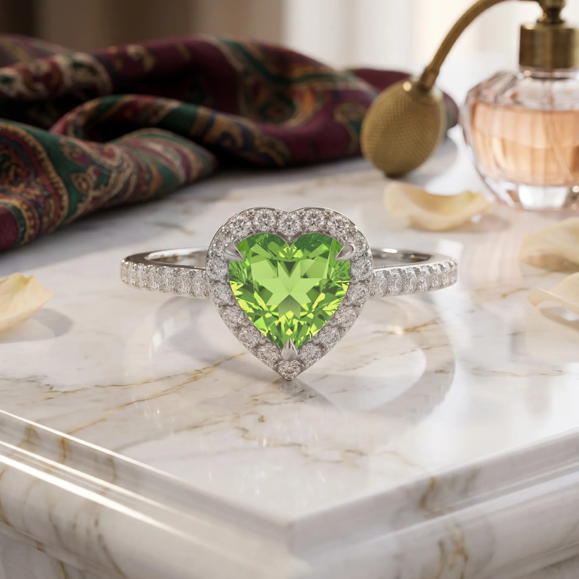 14K White Gold