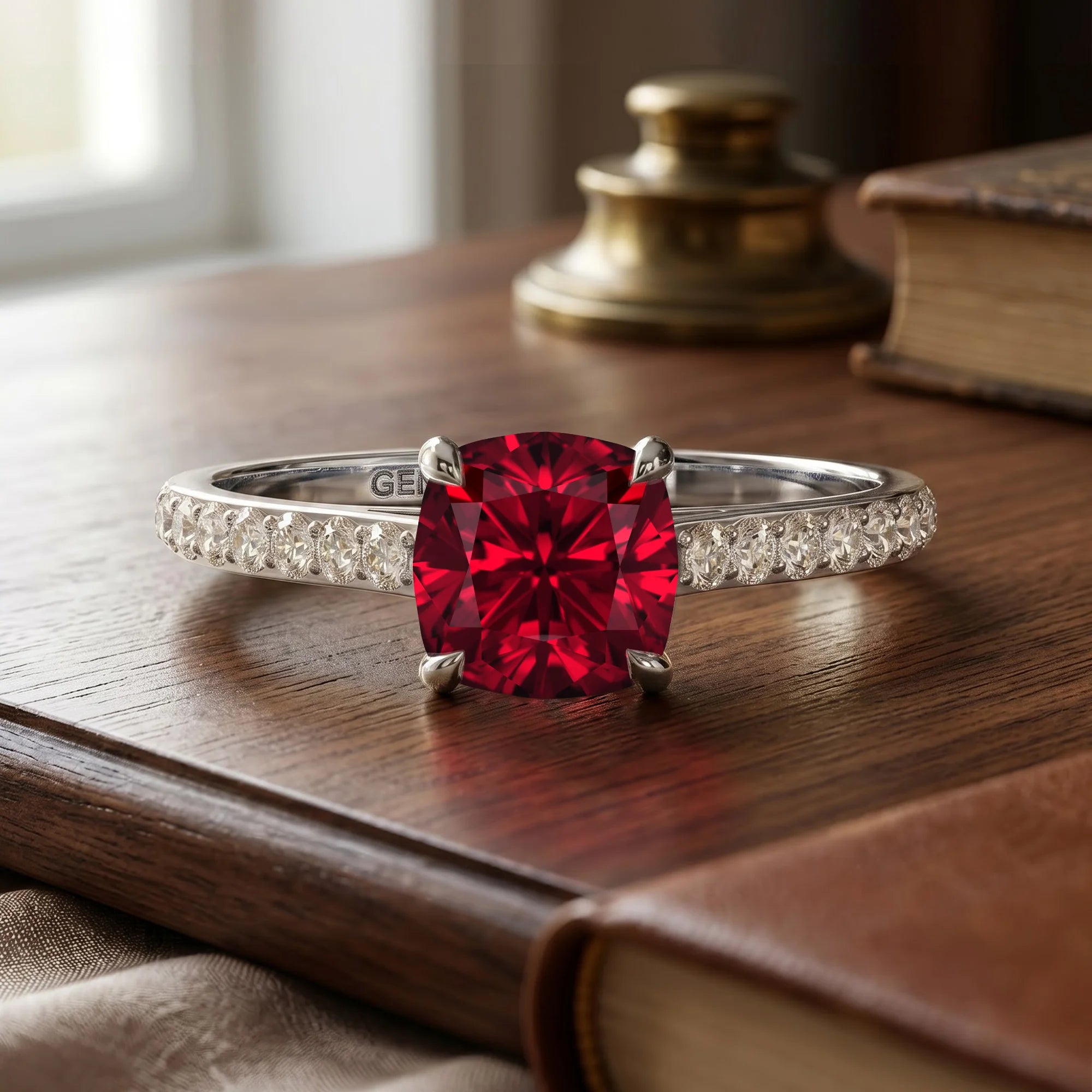 14K White Gold