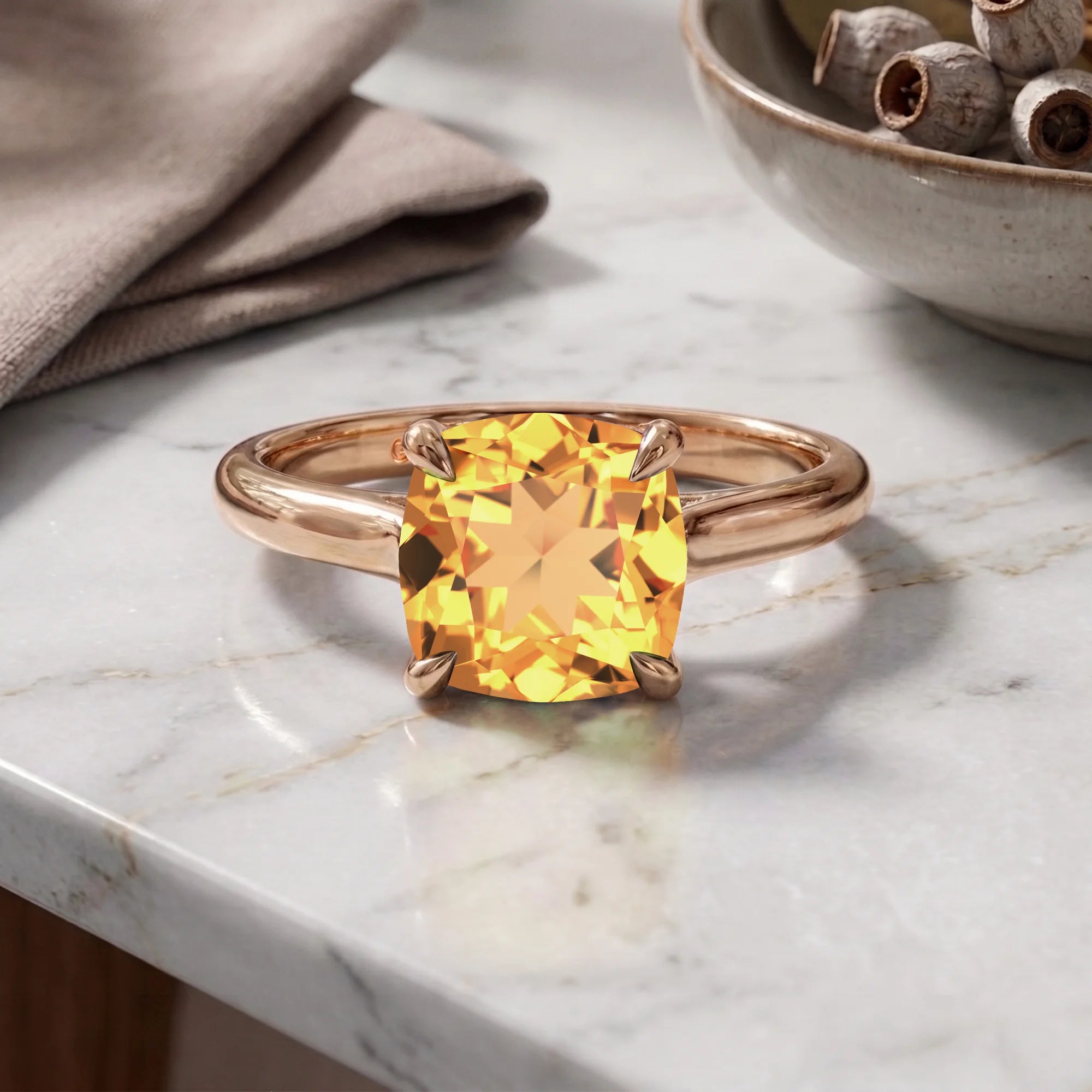 14K Rose Gold