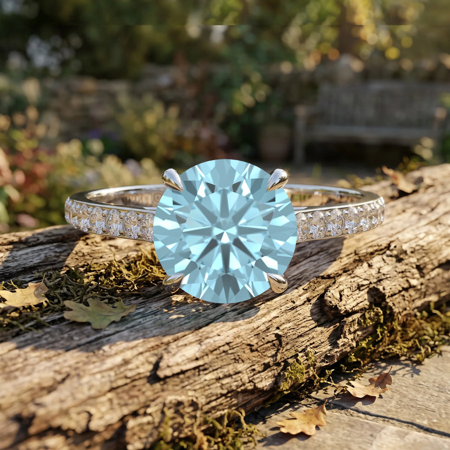 14K White Gold