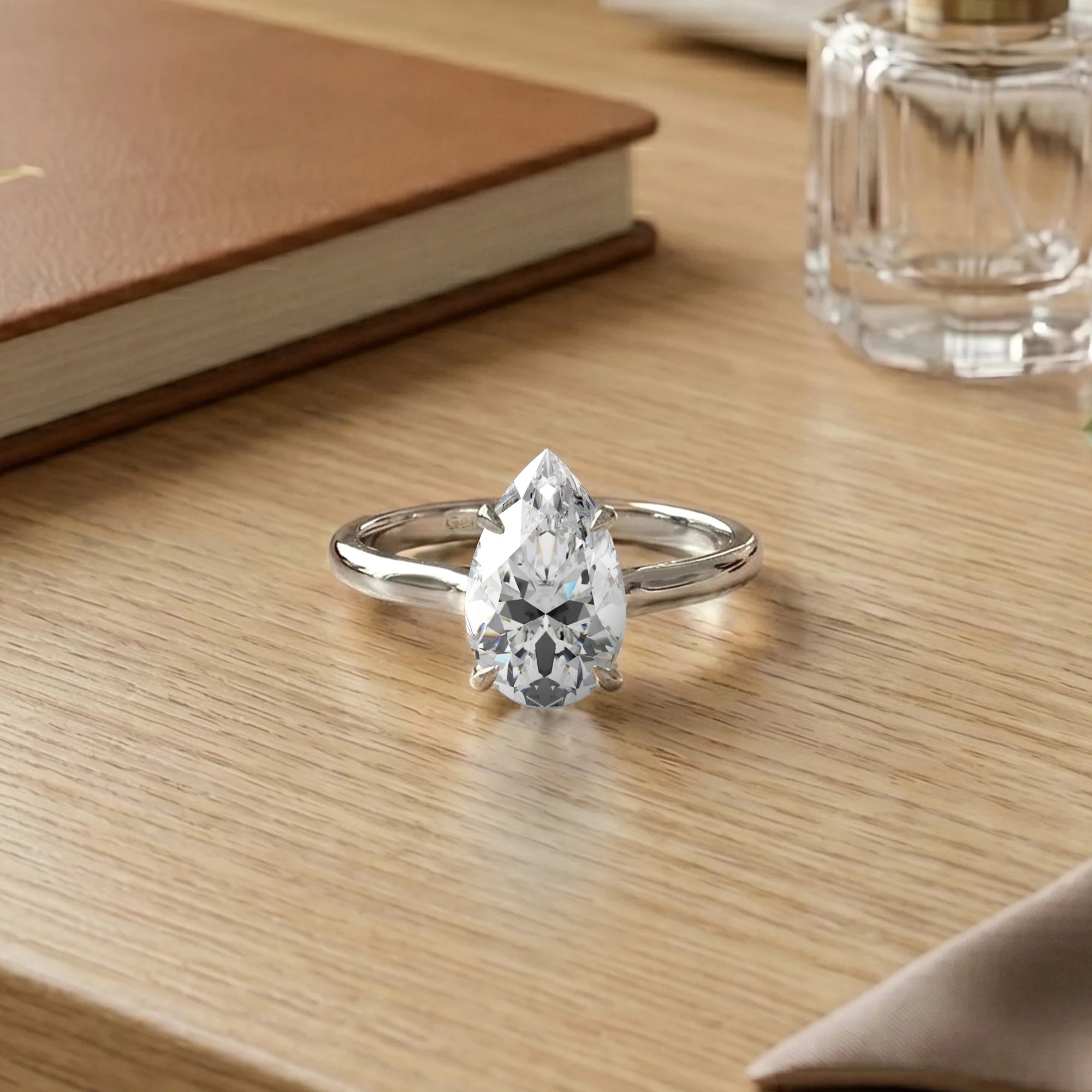 14K White Gold