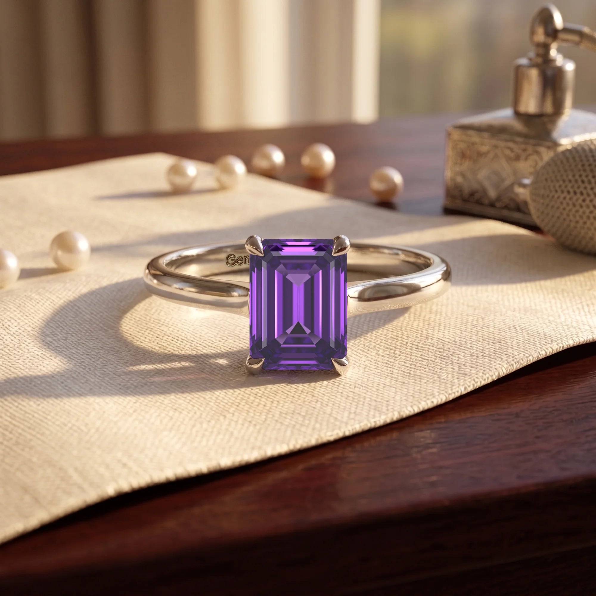 14K White Gold