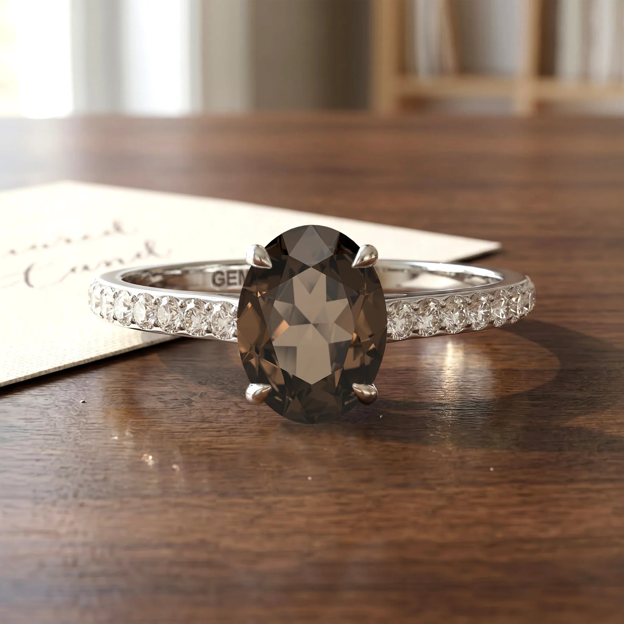 14K White Gold