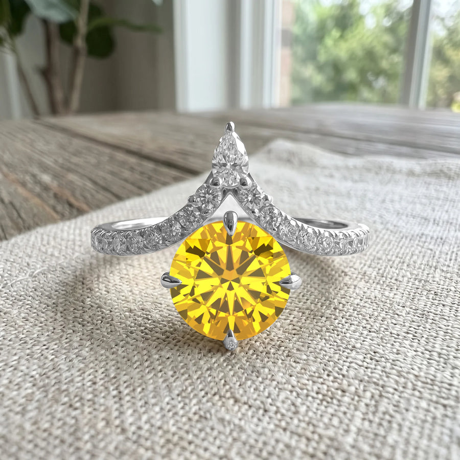 14K White Gold