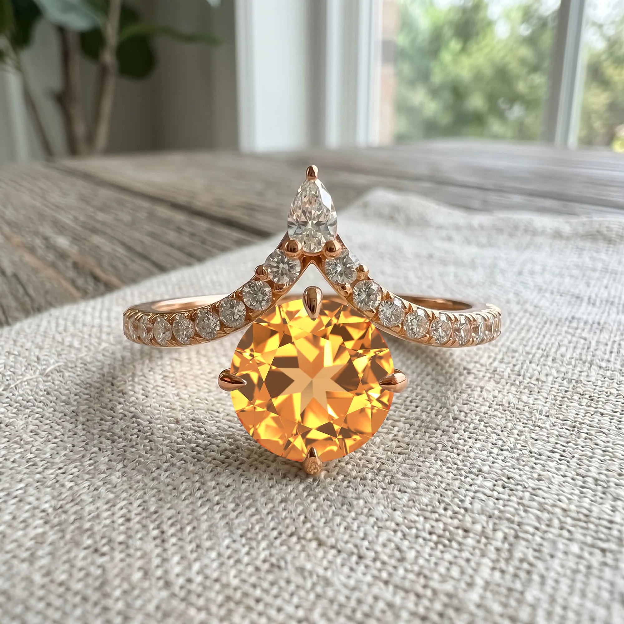 14K Rose Gold