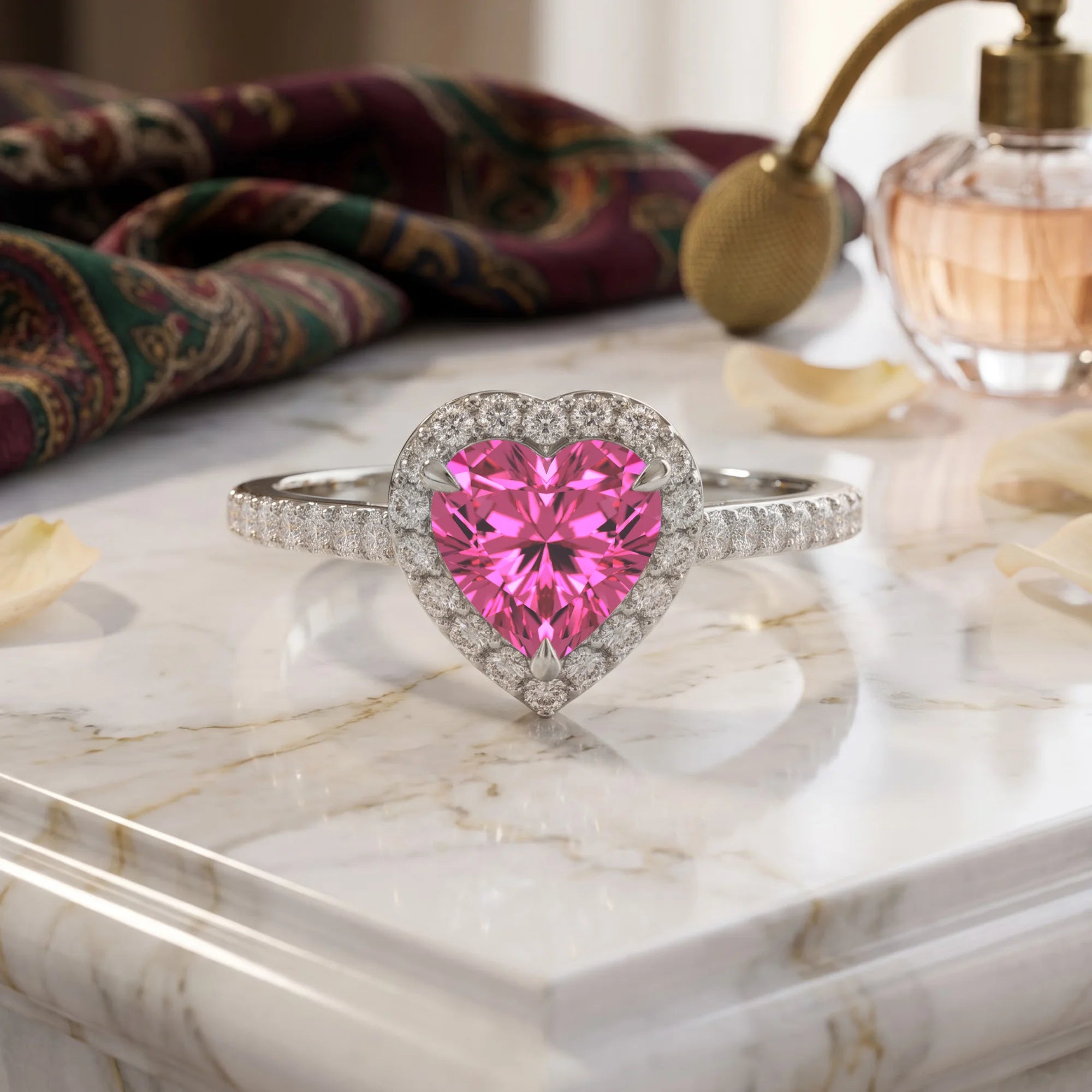 14K White Gold