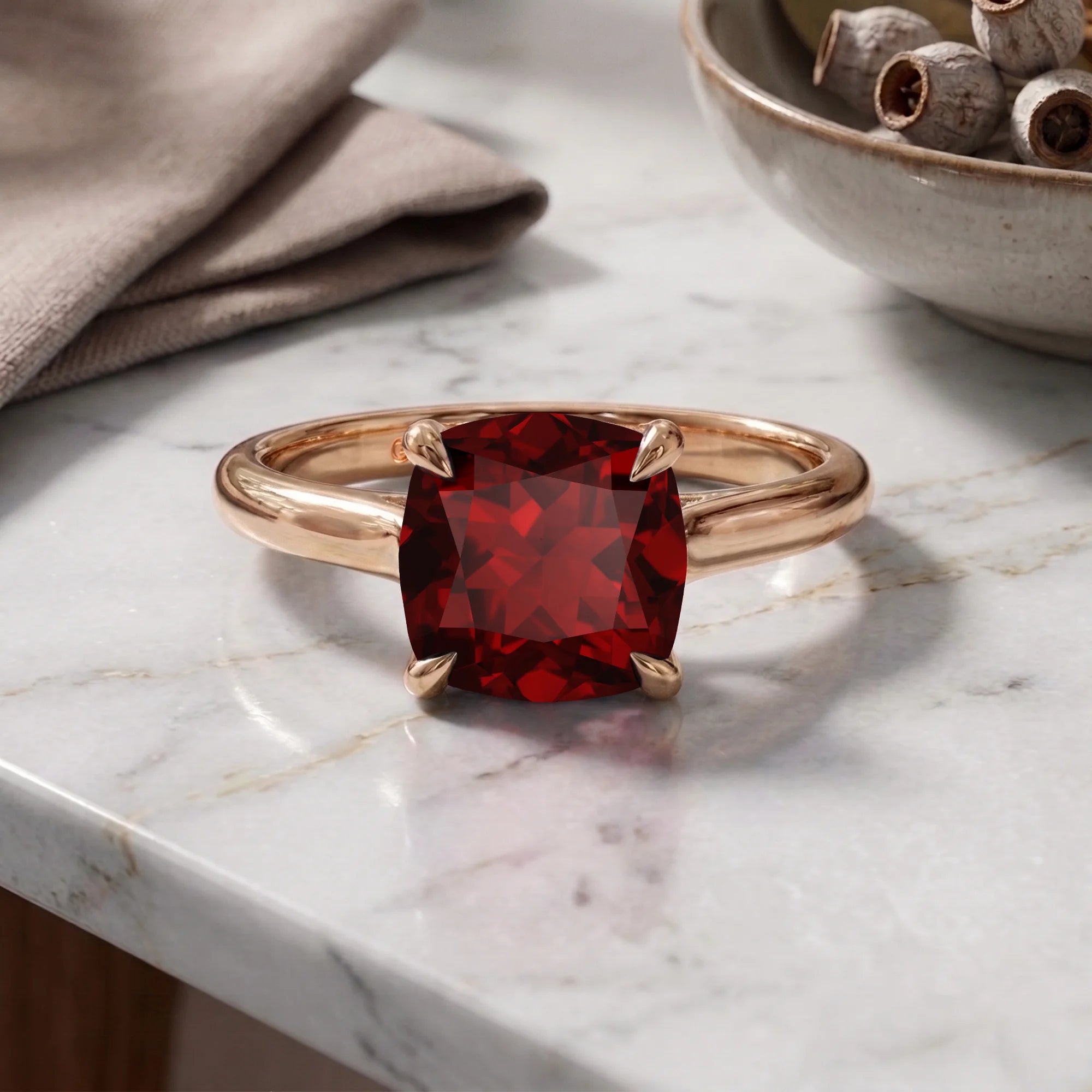 14K Rose Gold