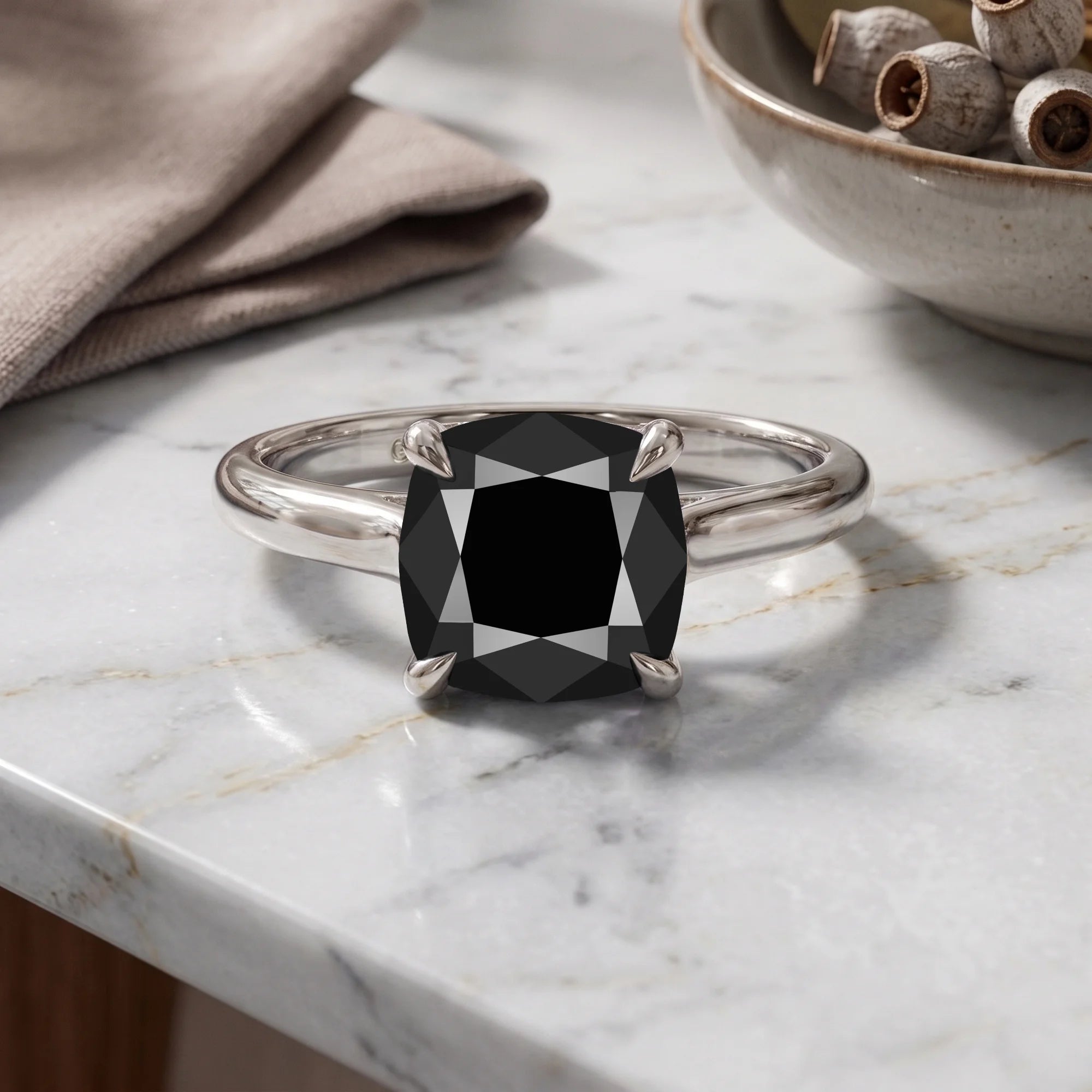 14K White Gold