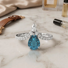14K White Gold