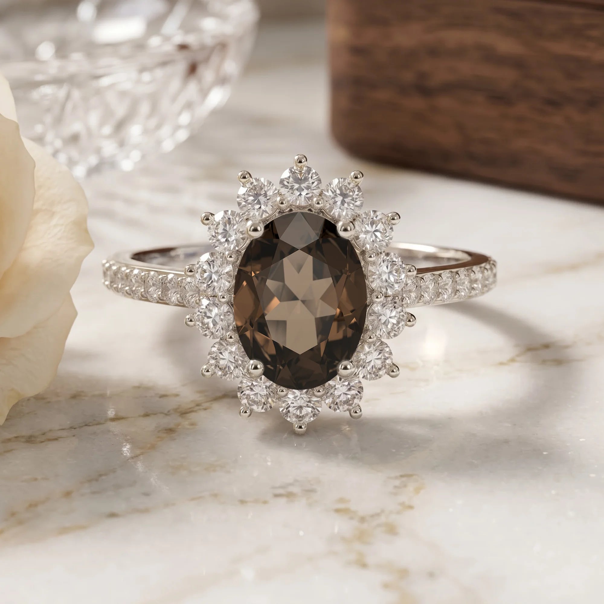 14K White Gold