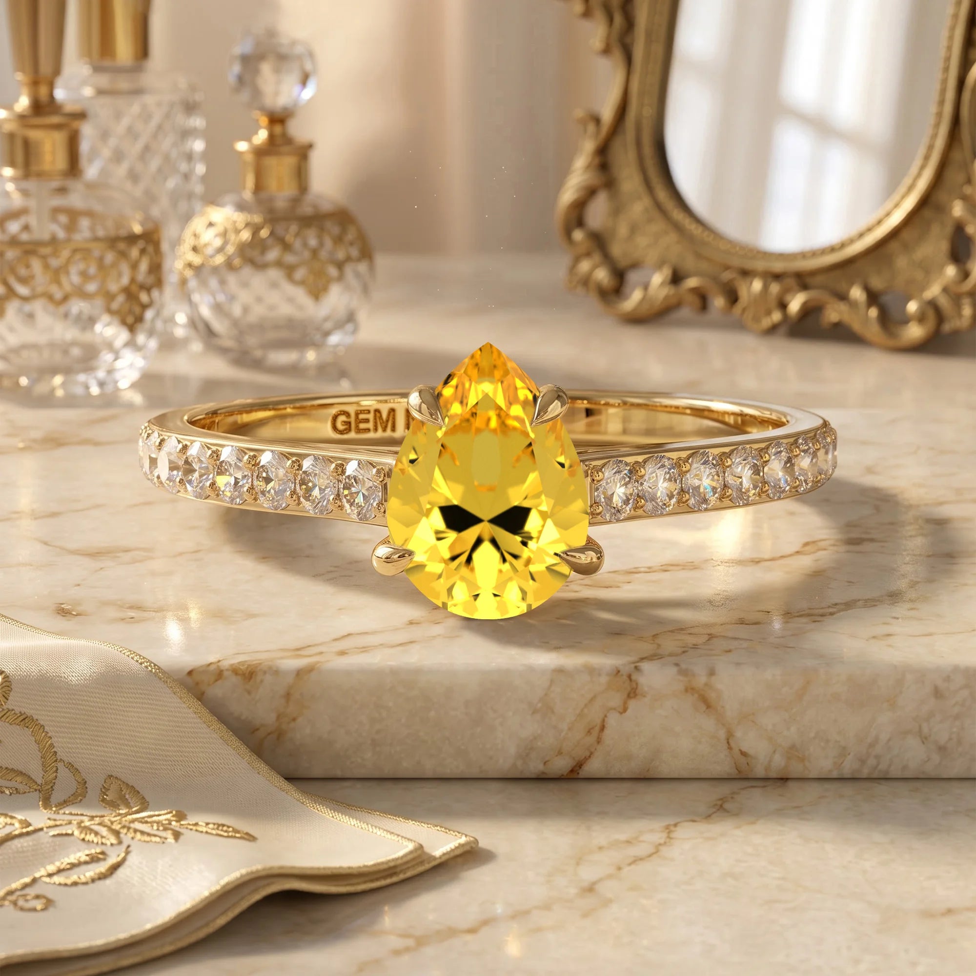 14K Yellow Gold