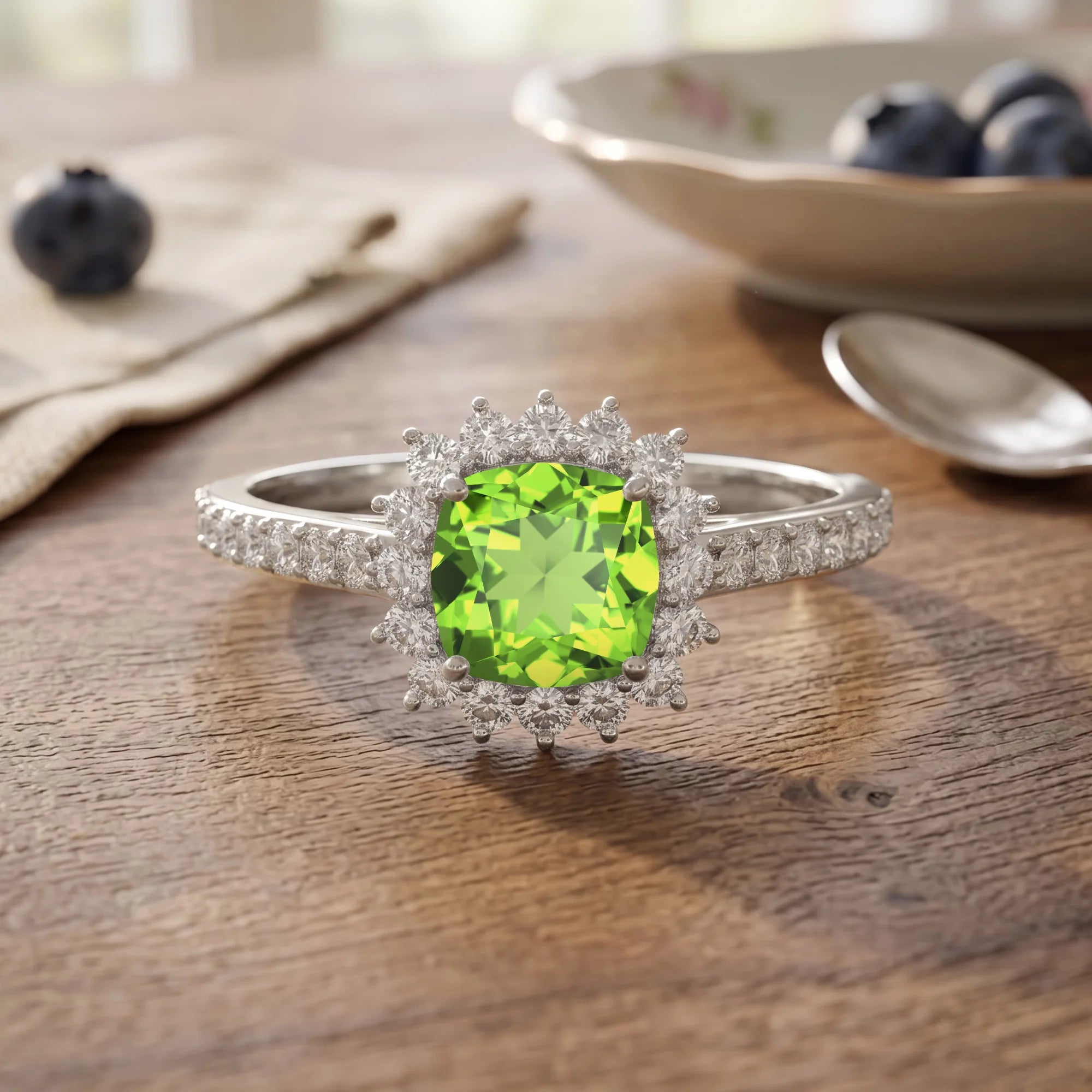14K White Gold