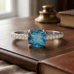 14K White Gold