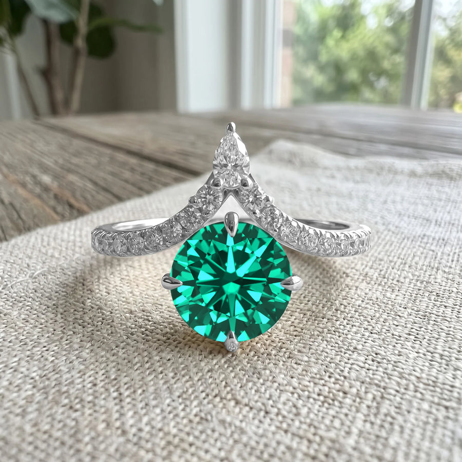 14K White Gold
