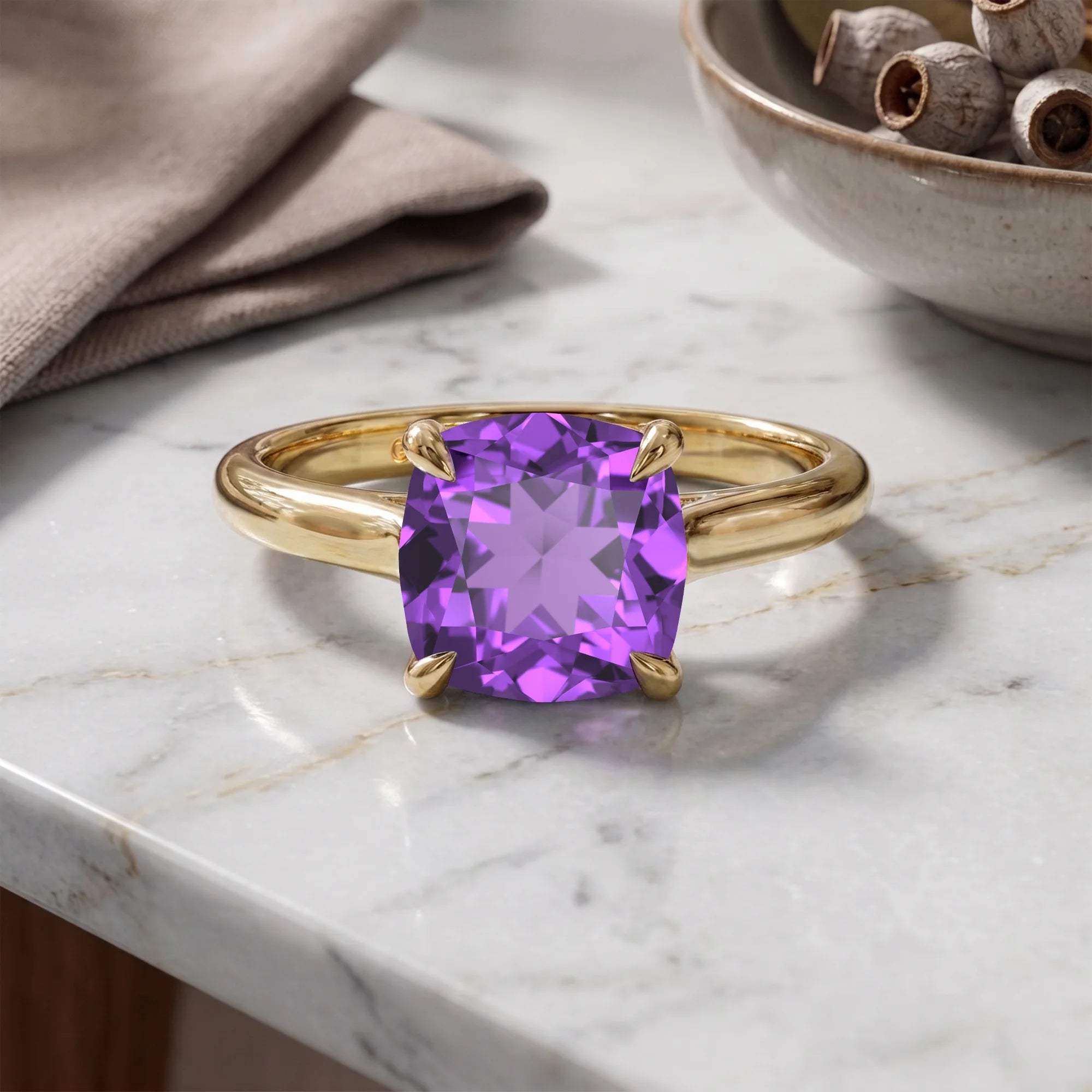 14K Yellow Gold