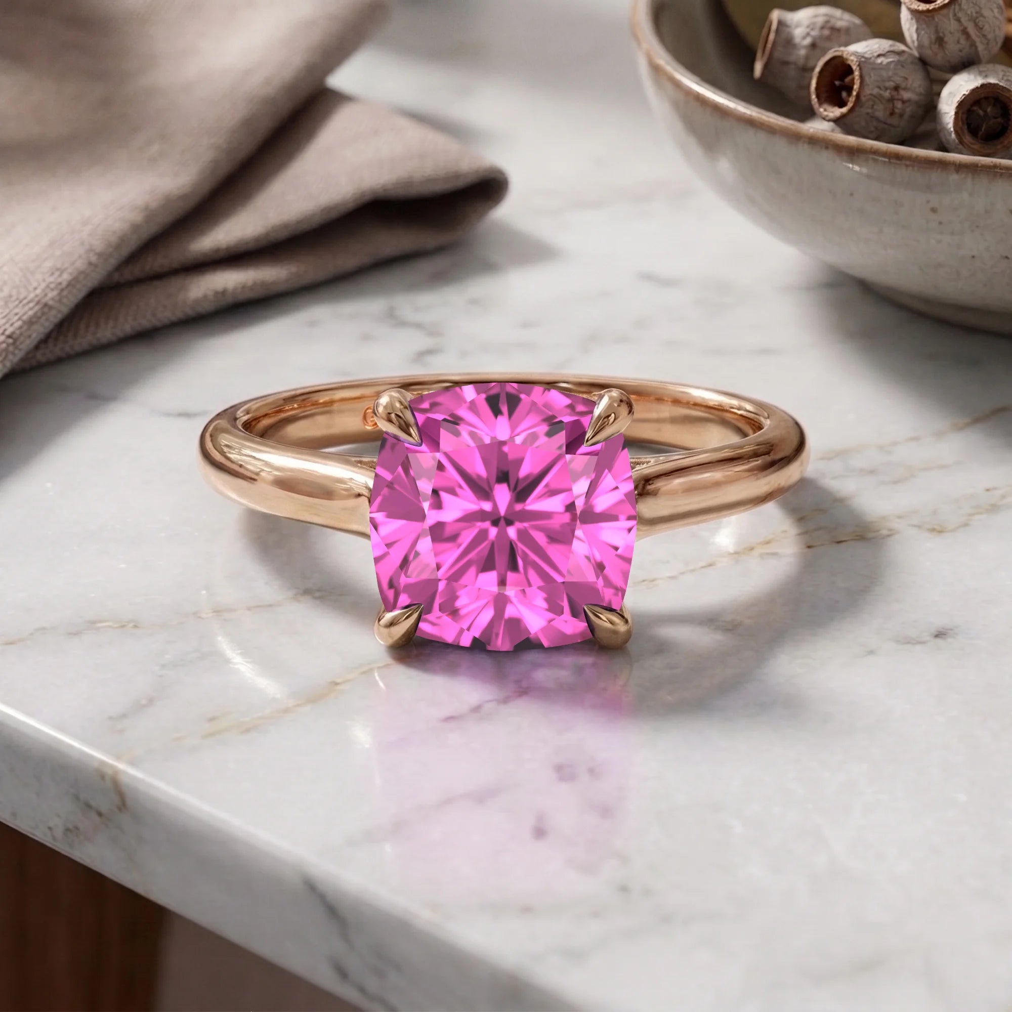14K Rose Gold