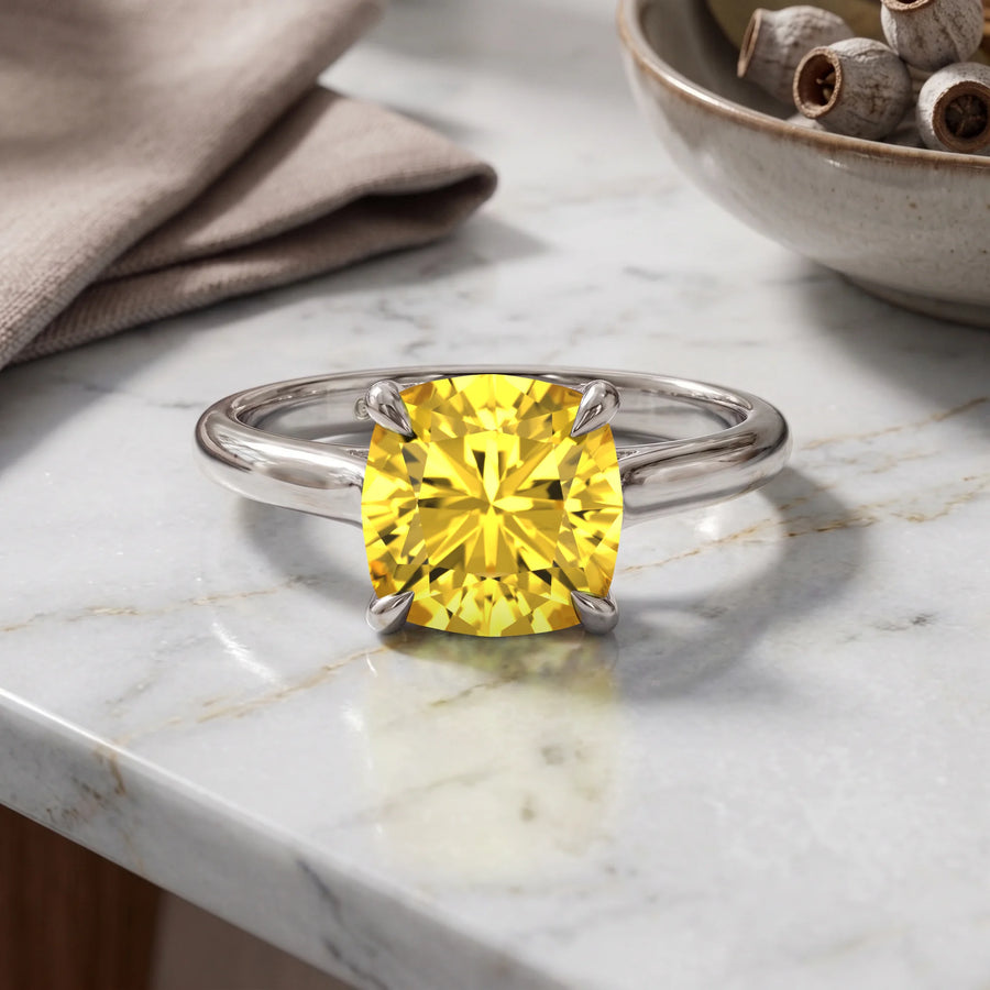 14K White Gold