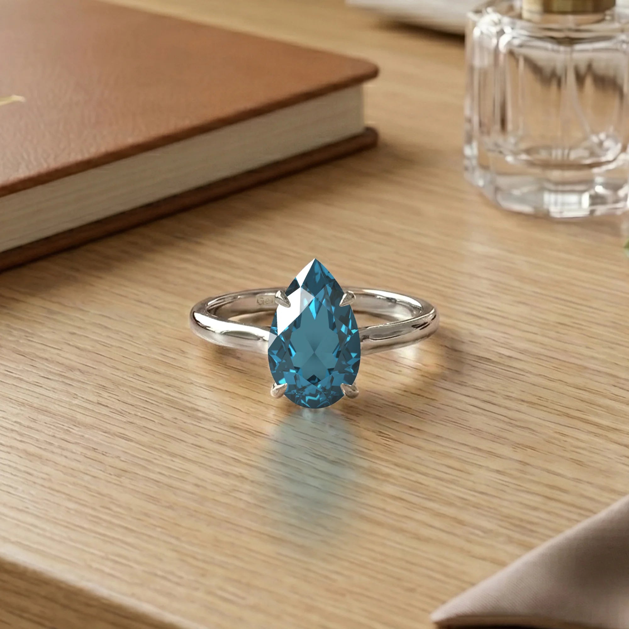 14K White Gold