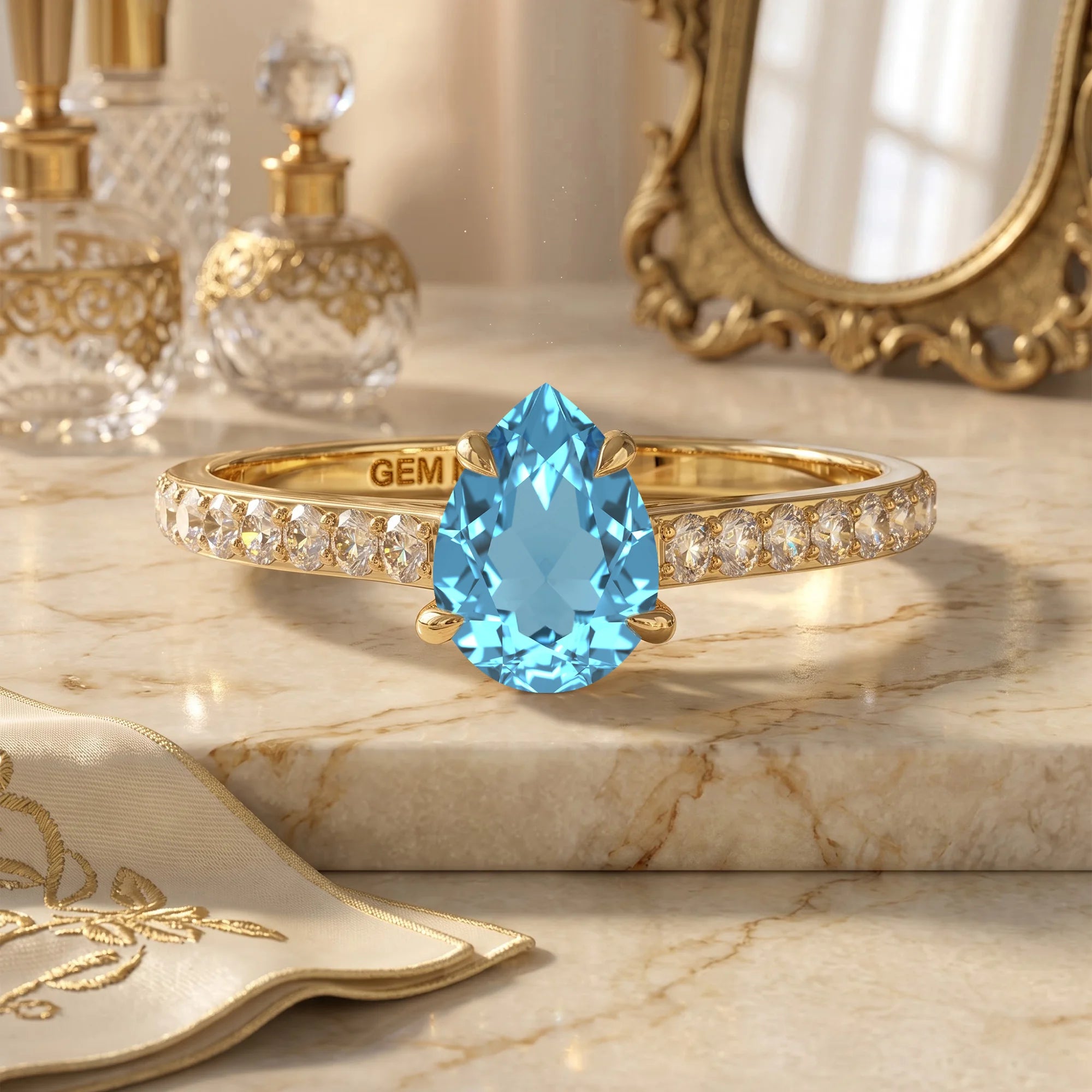 14K Yellow Gold
