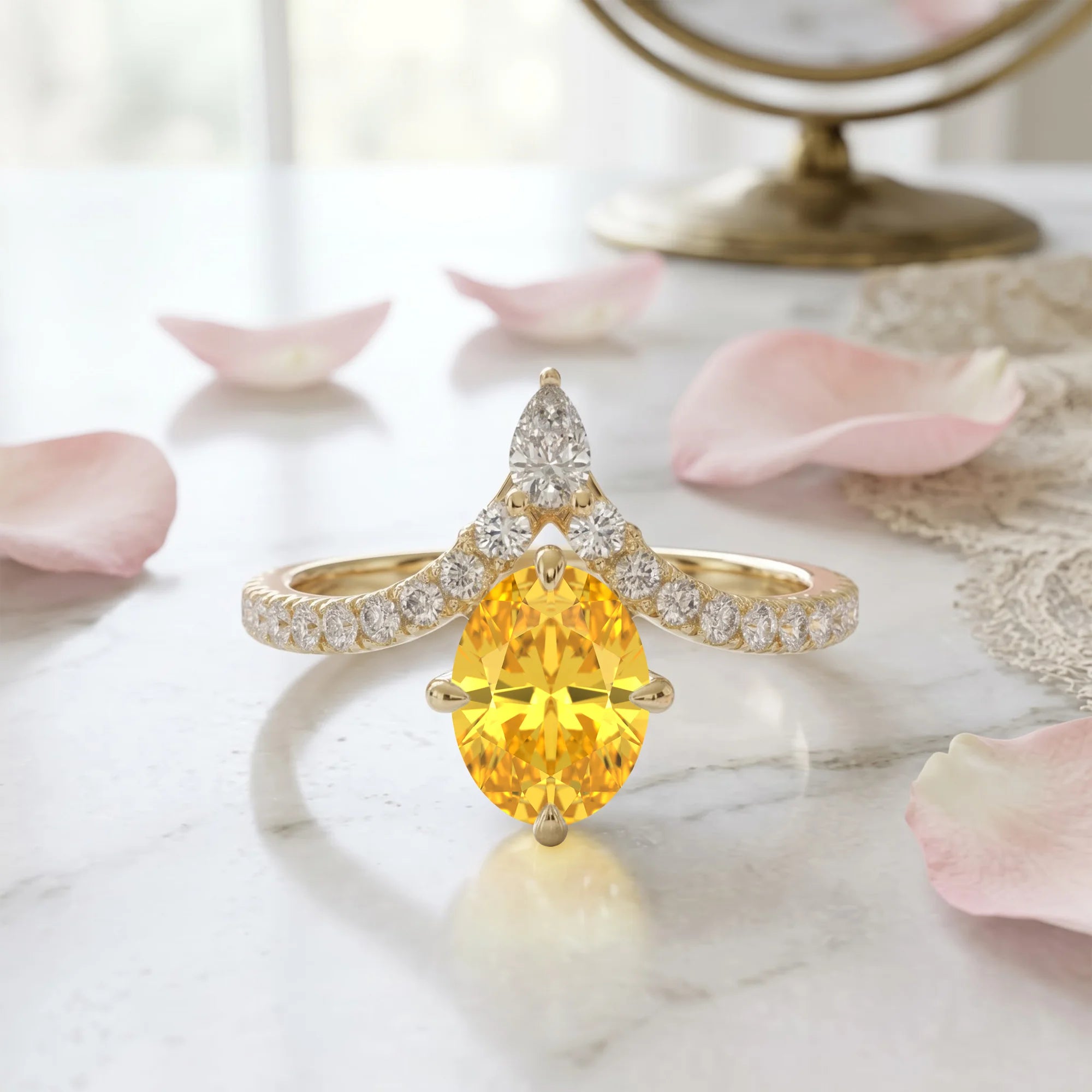 14K Yellow Gold