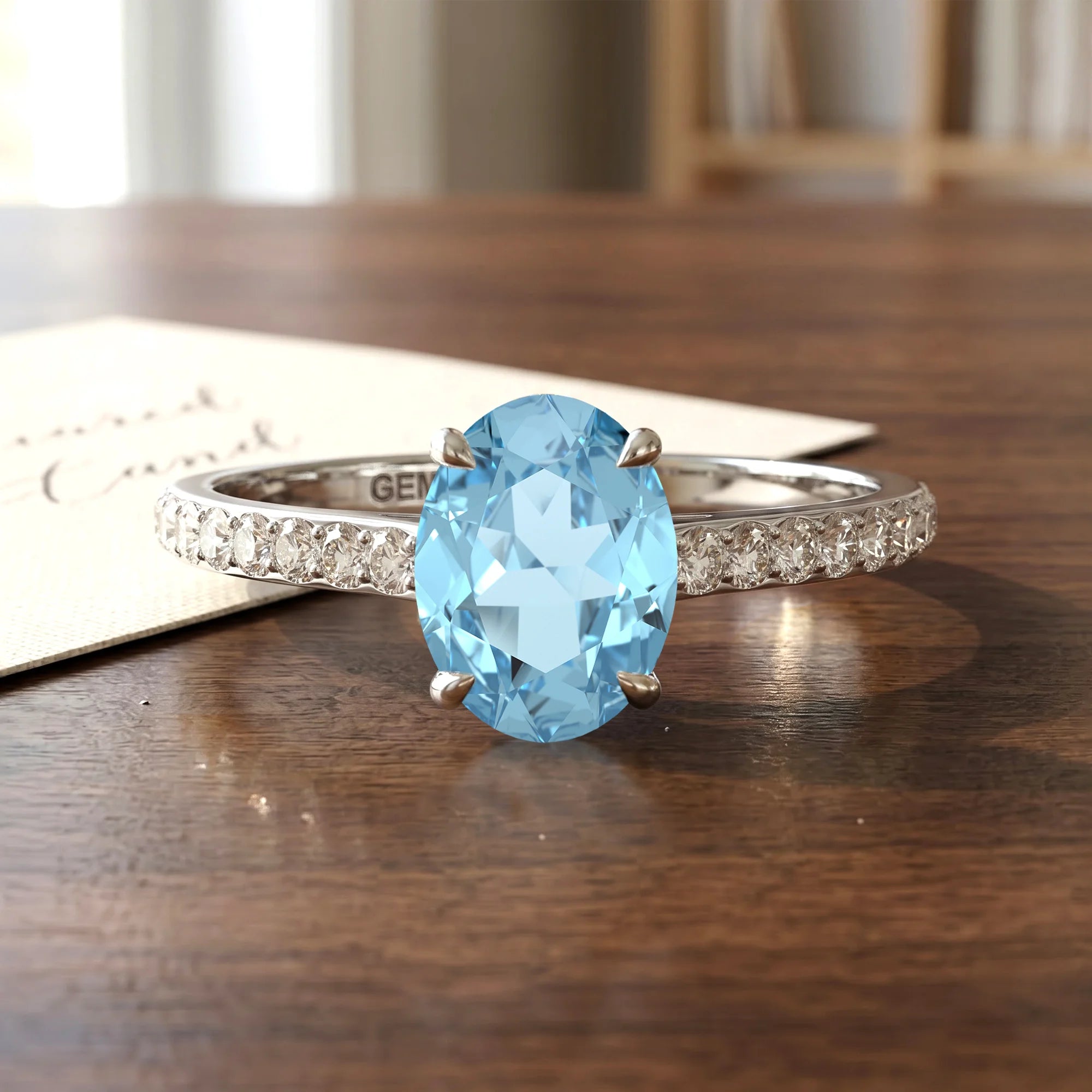 14K White Gold