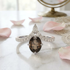 14K White Gold