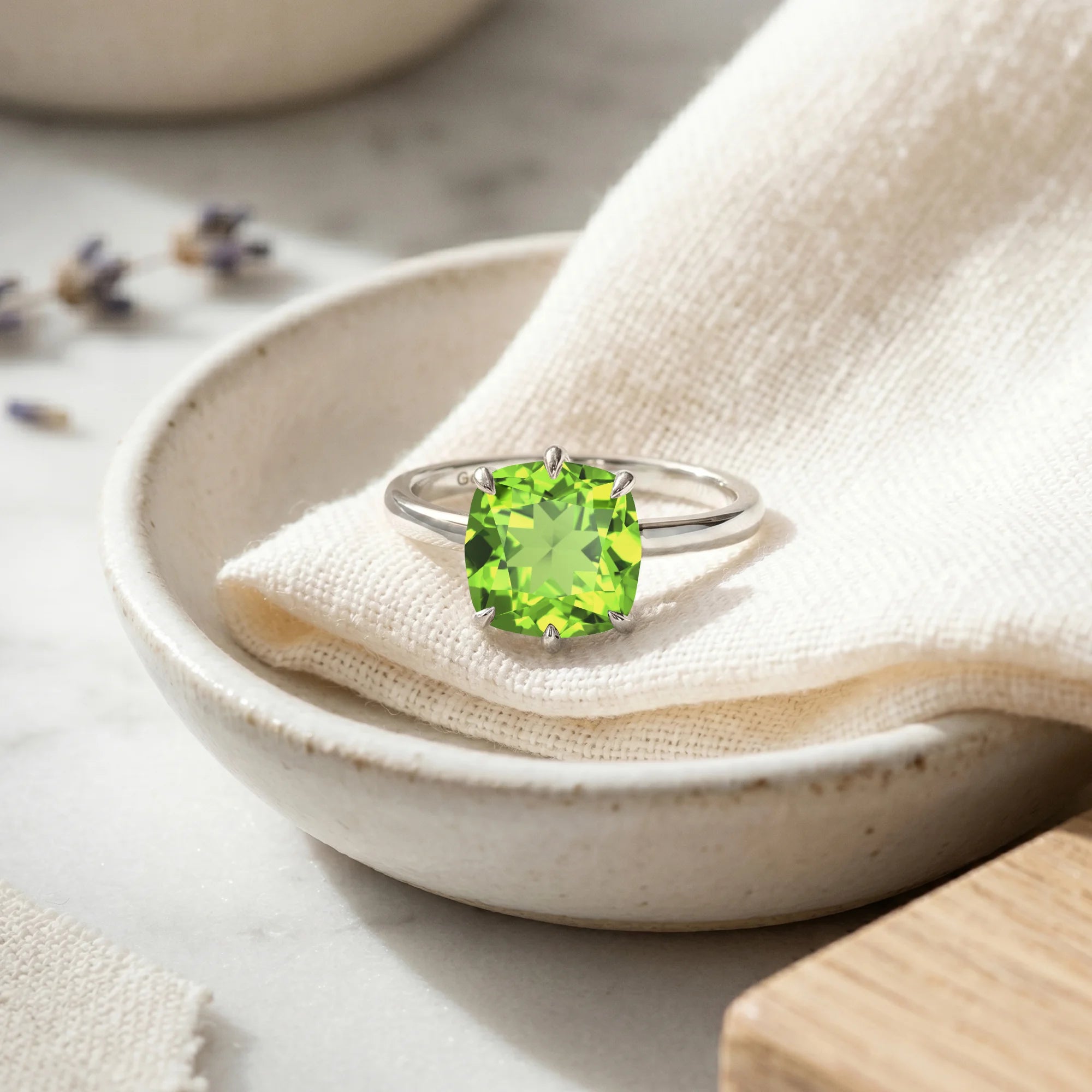 14K White Gold