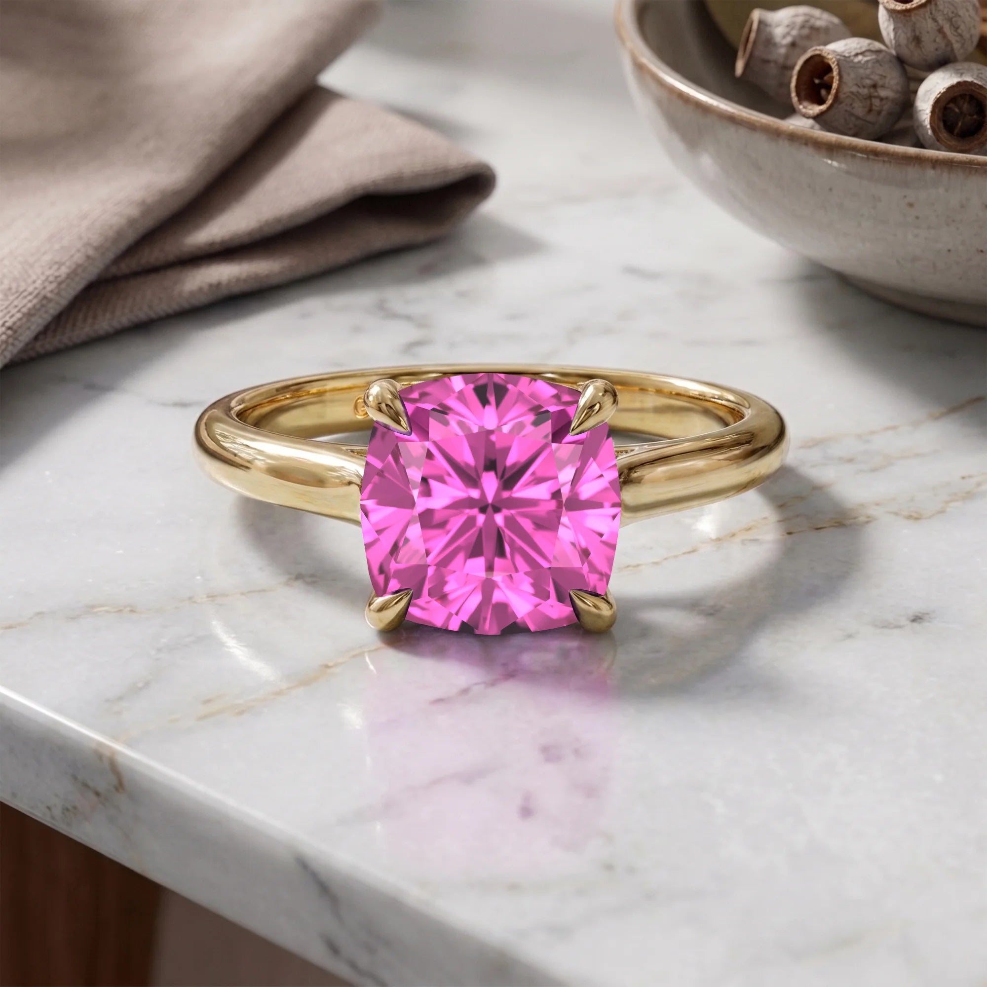 14K Yellow Gold