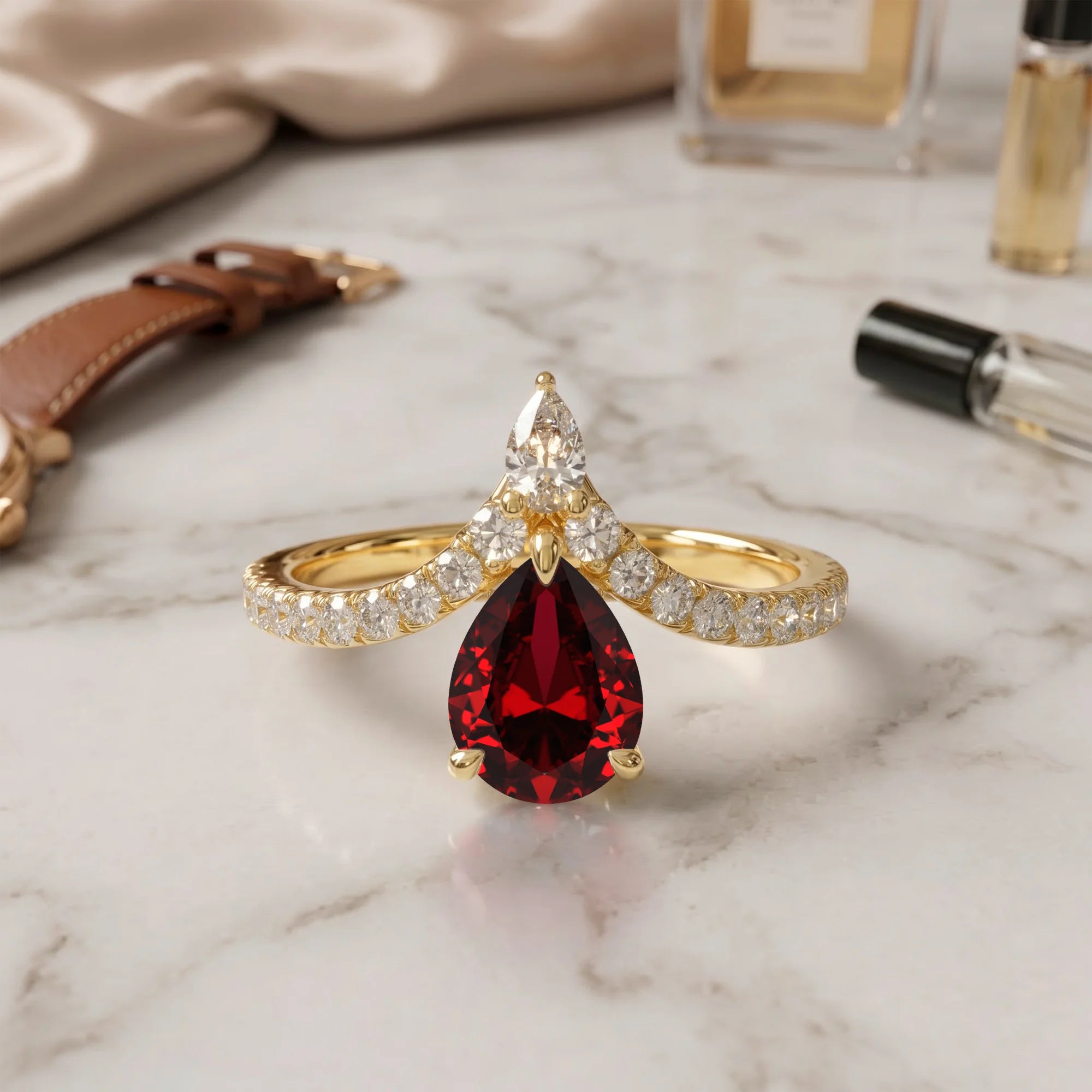 14K Yellow Gold