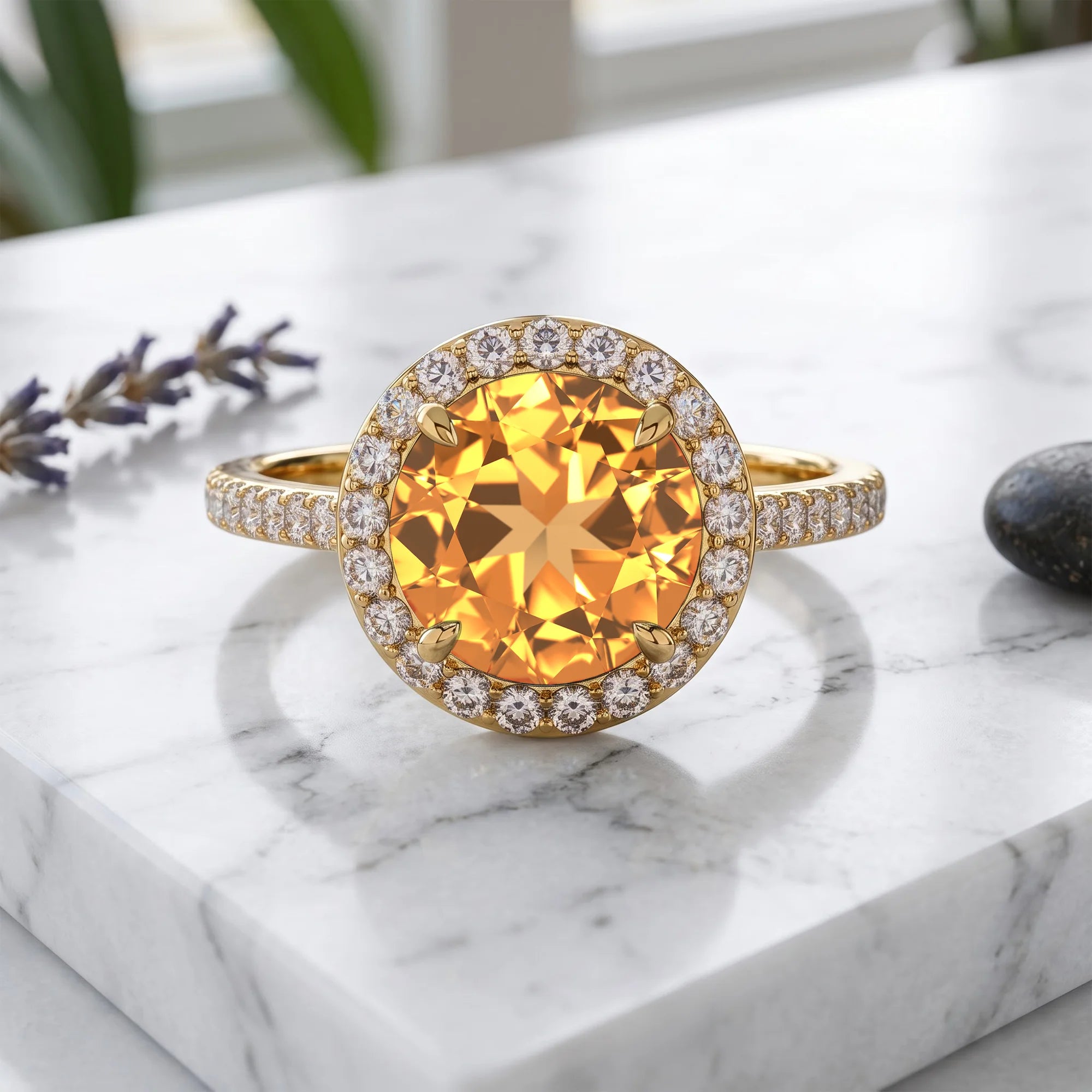 14K Yellow Gold