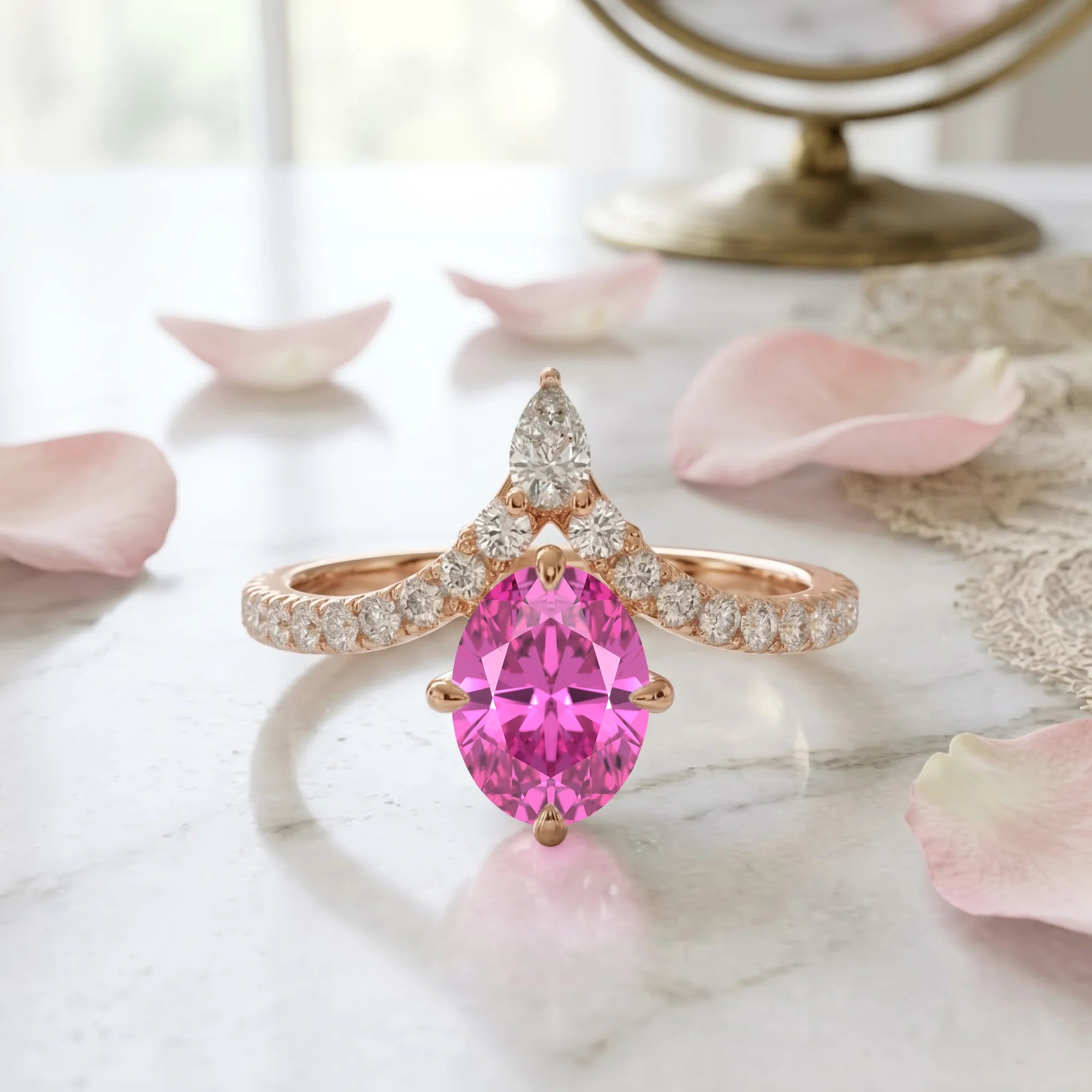 14K Rose Gold
