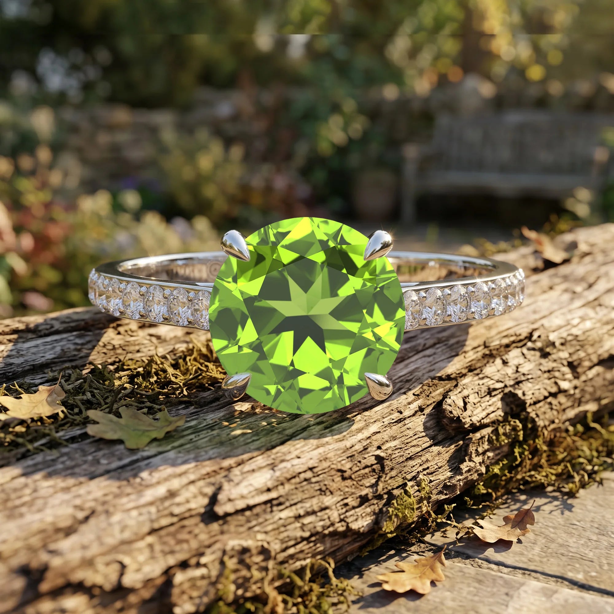 14K White Gold