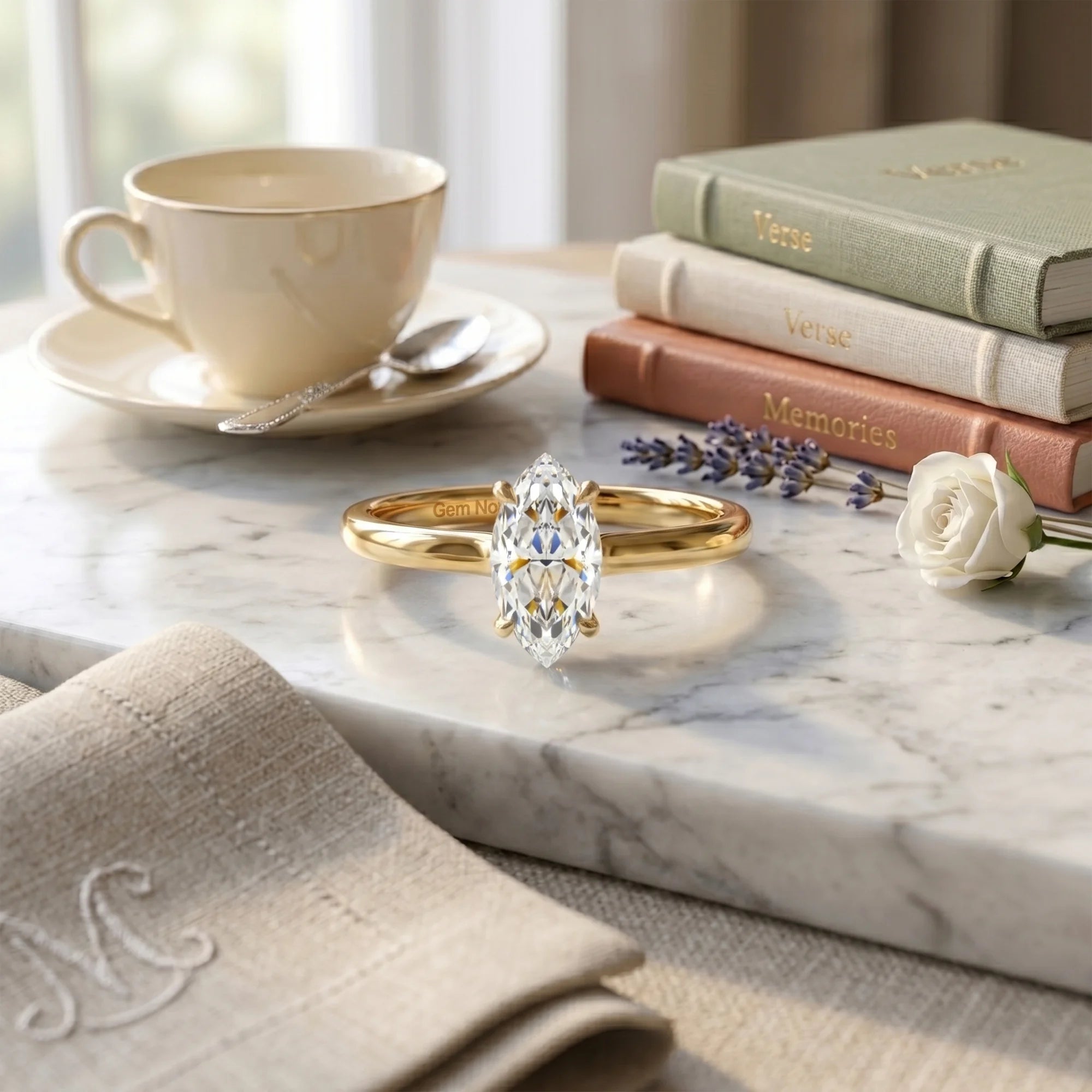 14K Yellow Gold