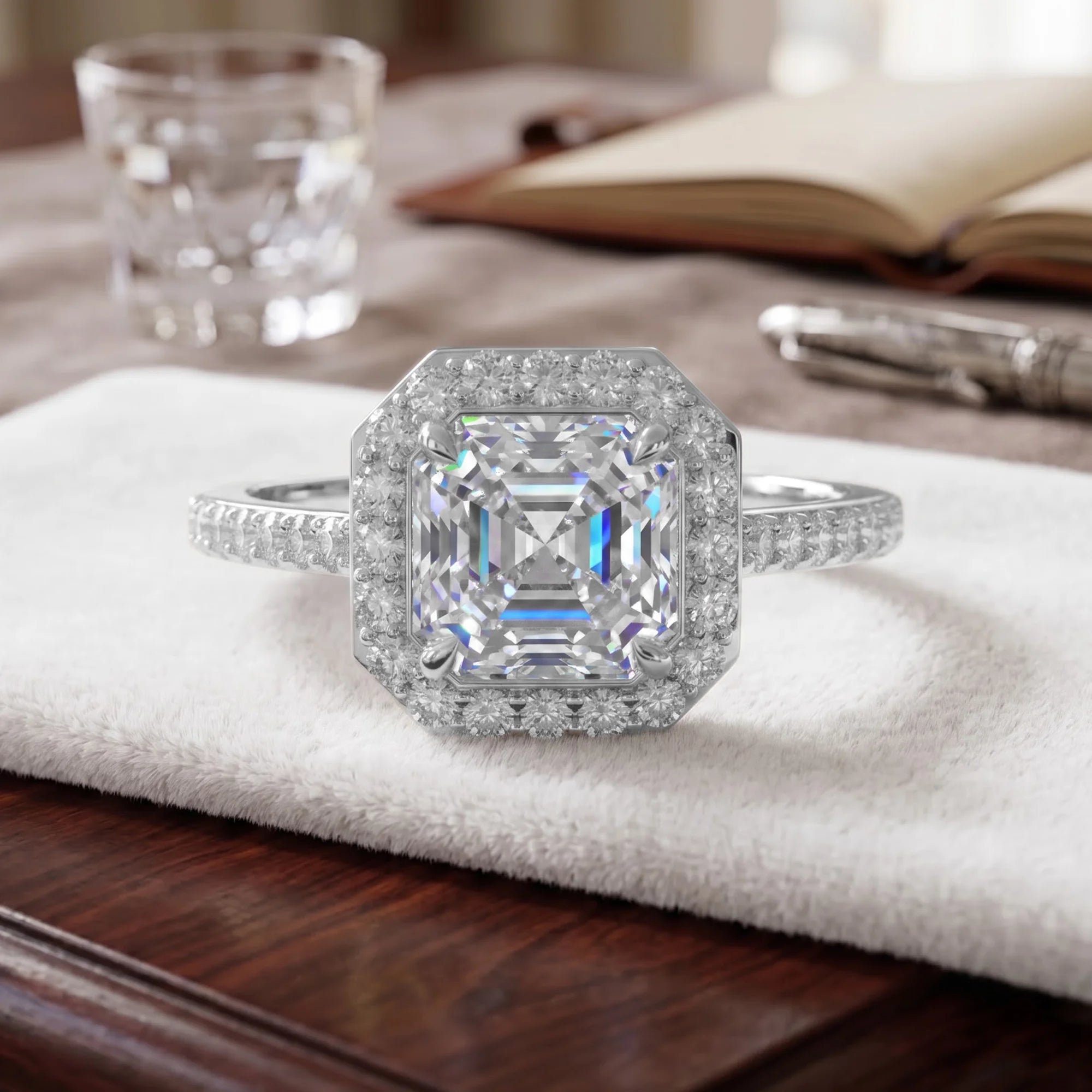 14K White Gold