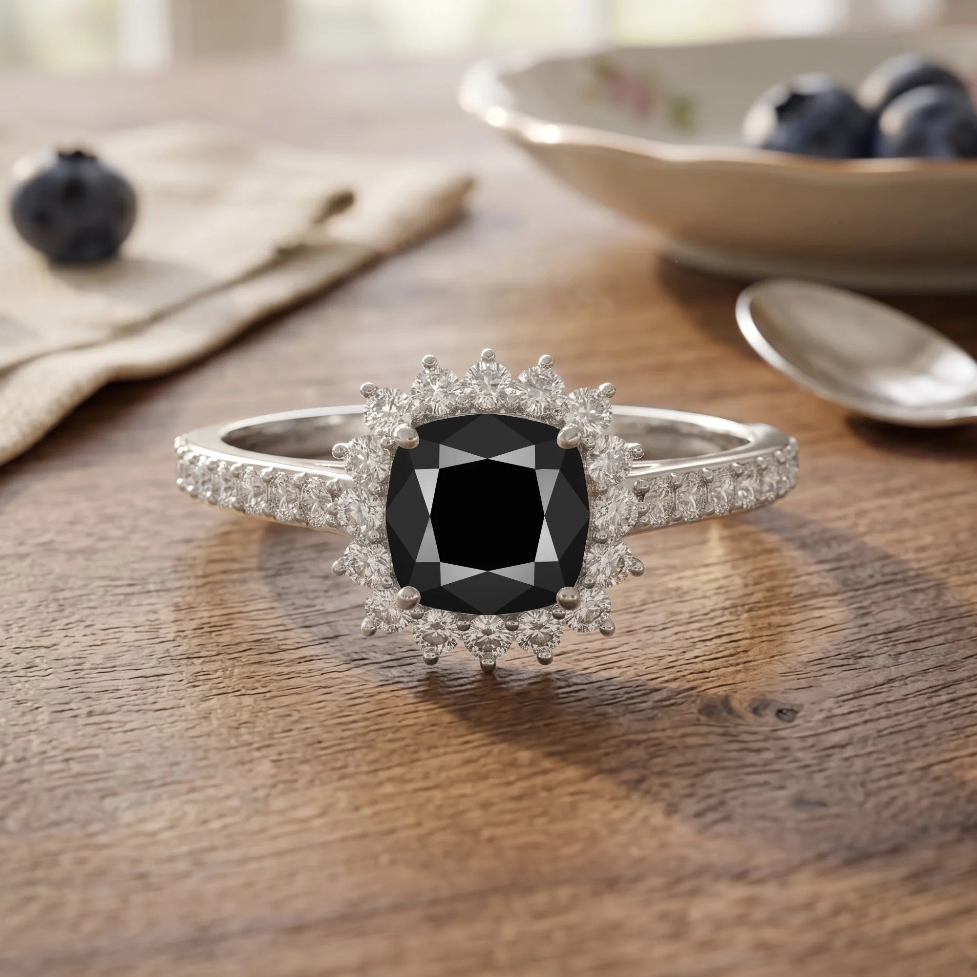 14K White Gold