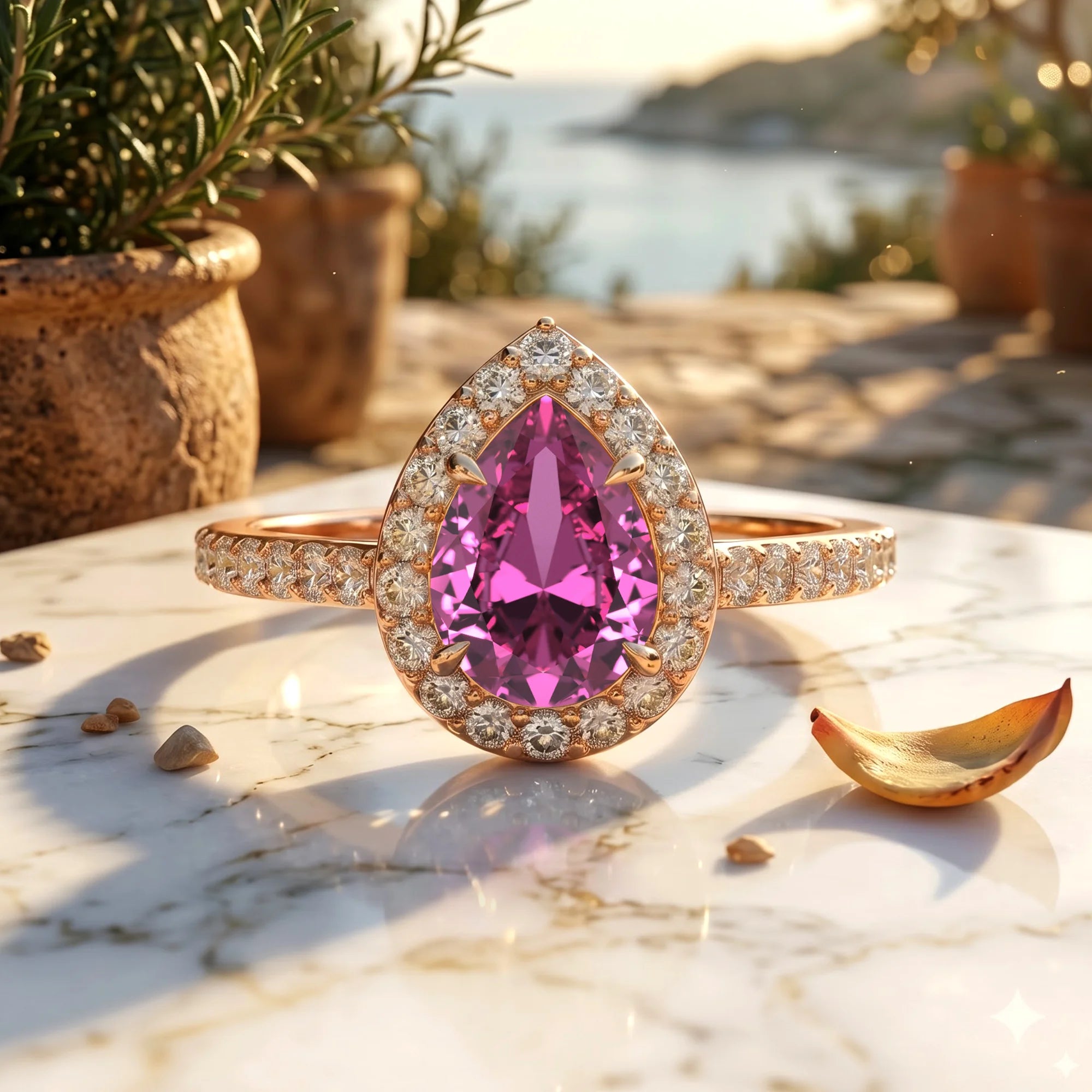 14K Rose Gold