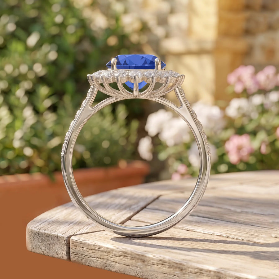 14K White Gold