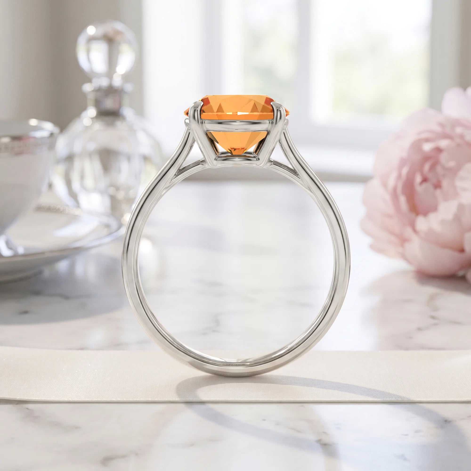 14K White Gold