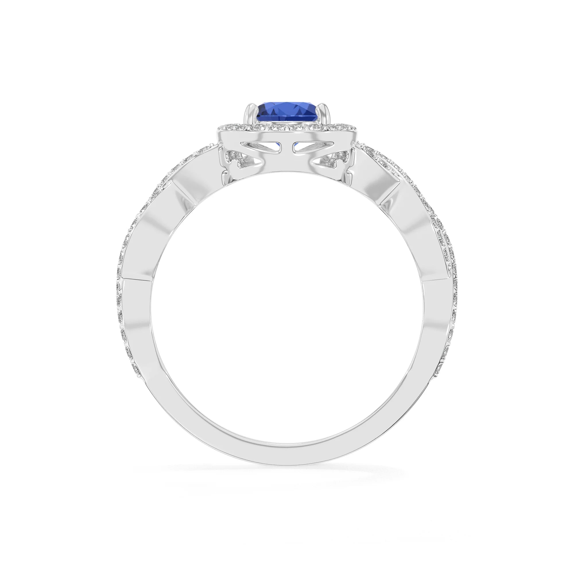 14K White Gold