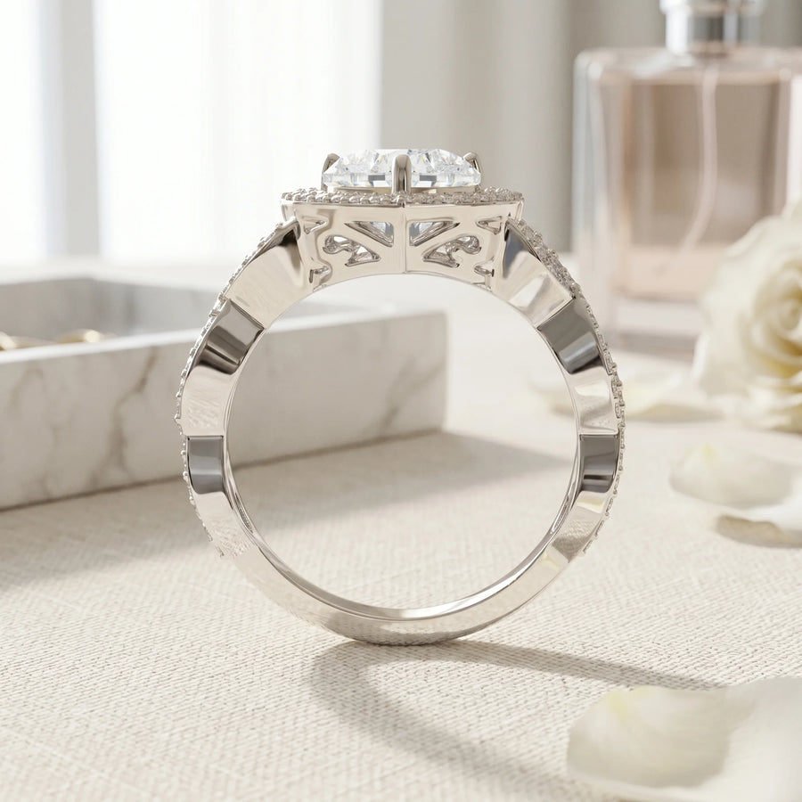 14K White Gold