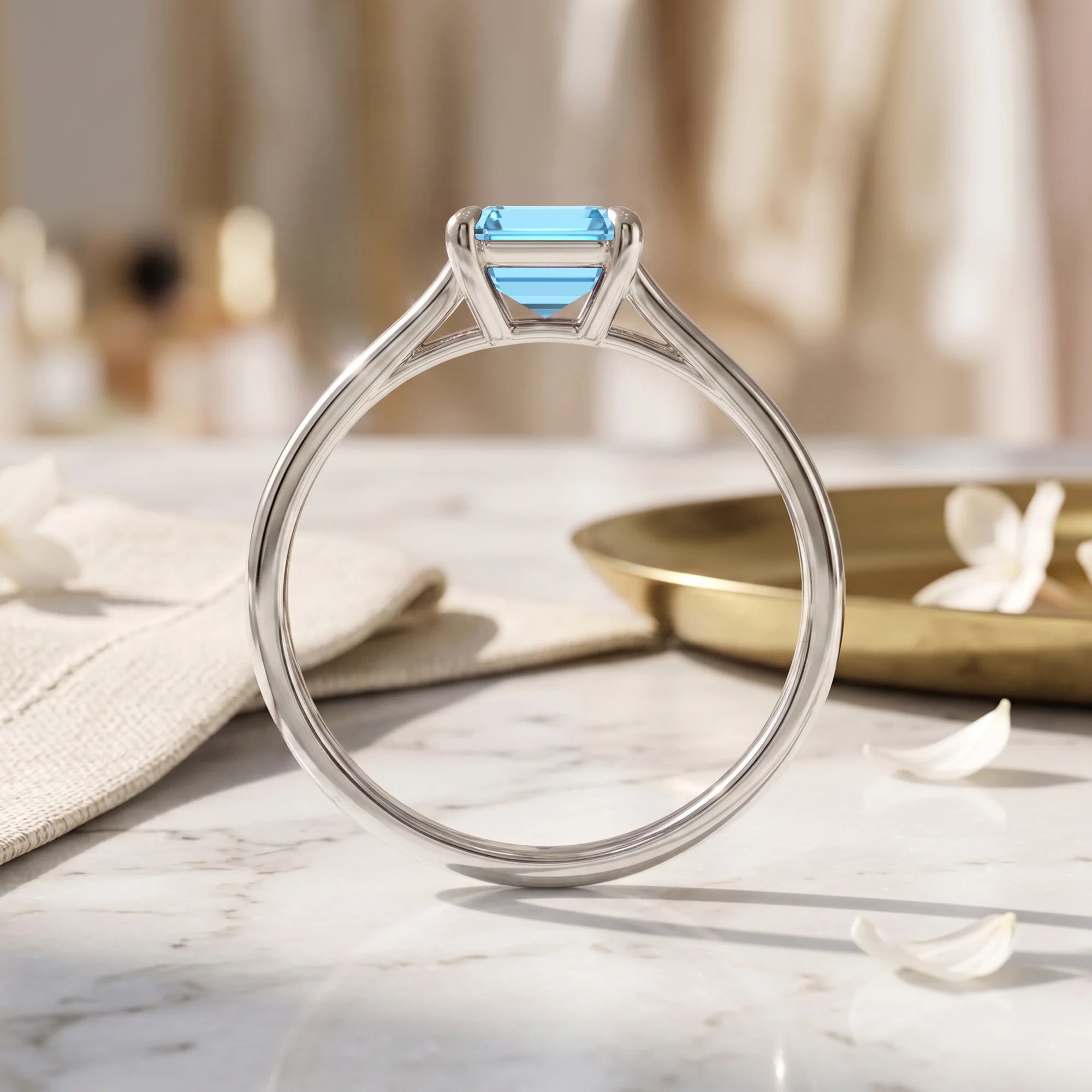 14K White Gold