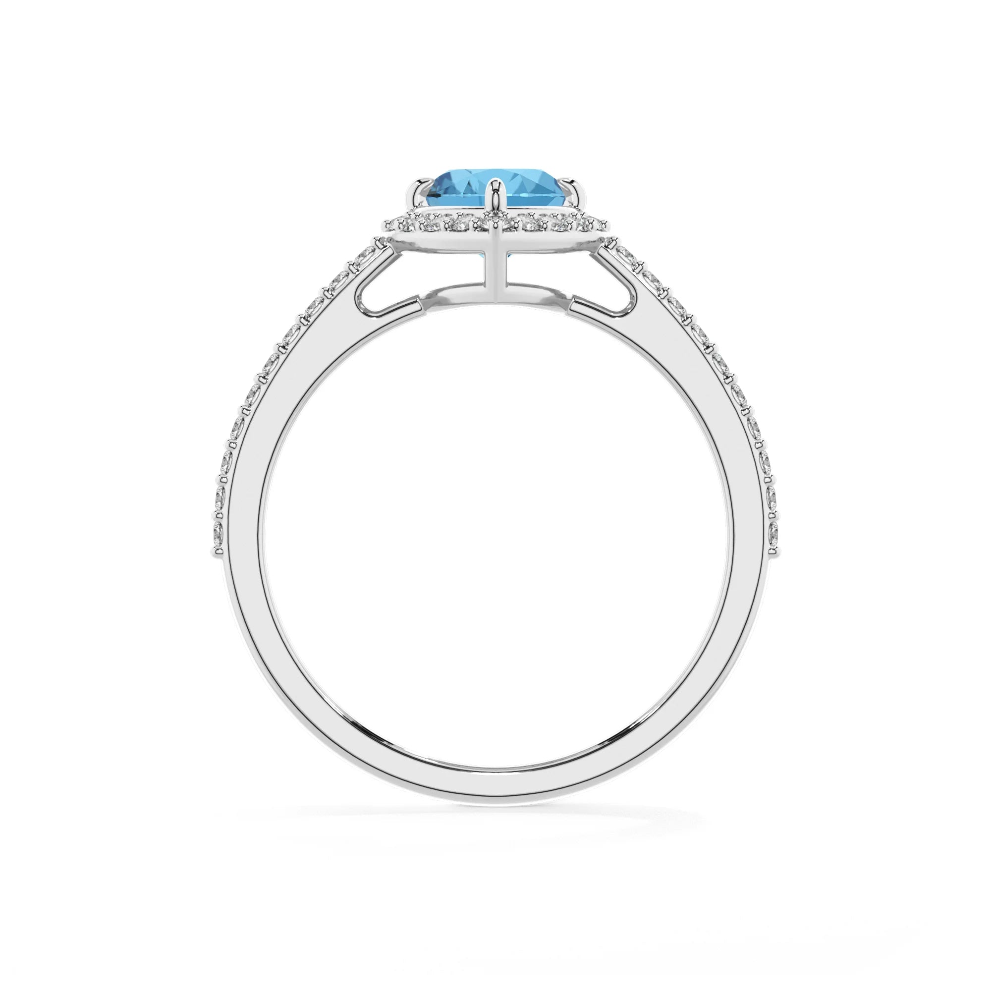 natural swiss-blue-topaz heart solitaire rings in platinum 