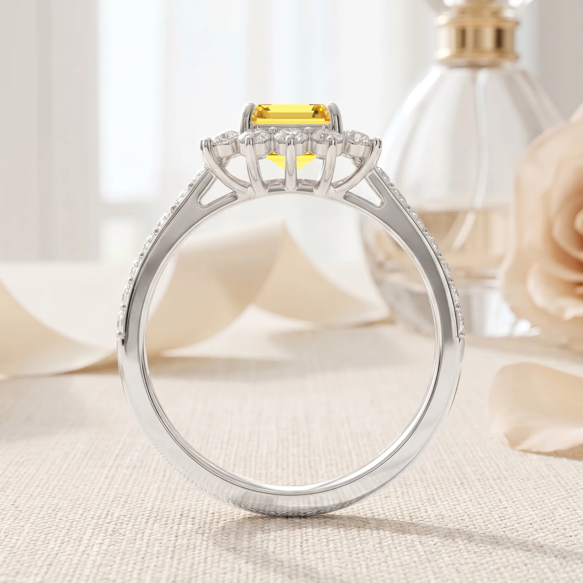 14K White Gold