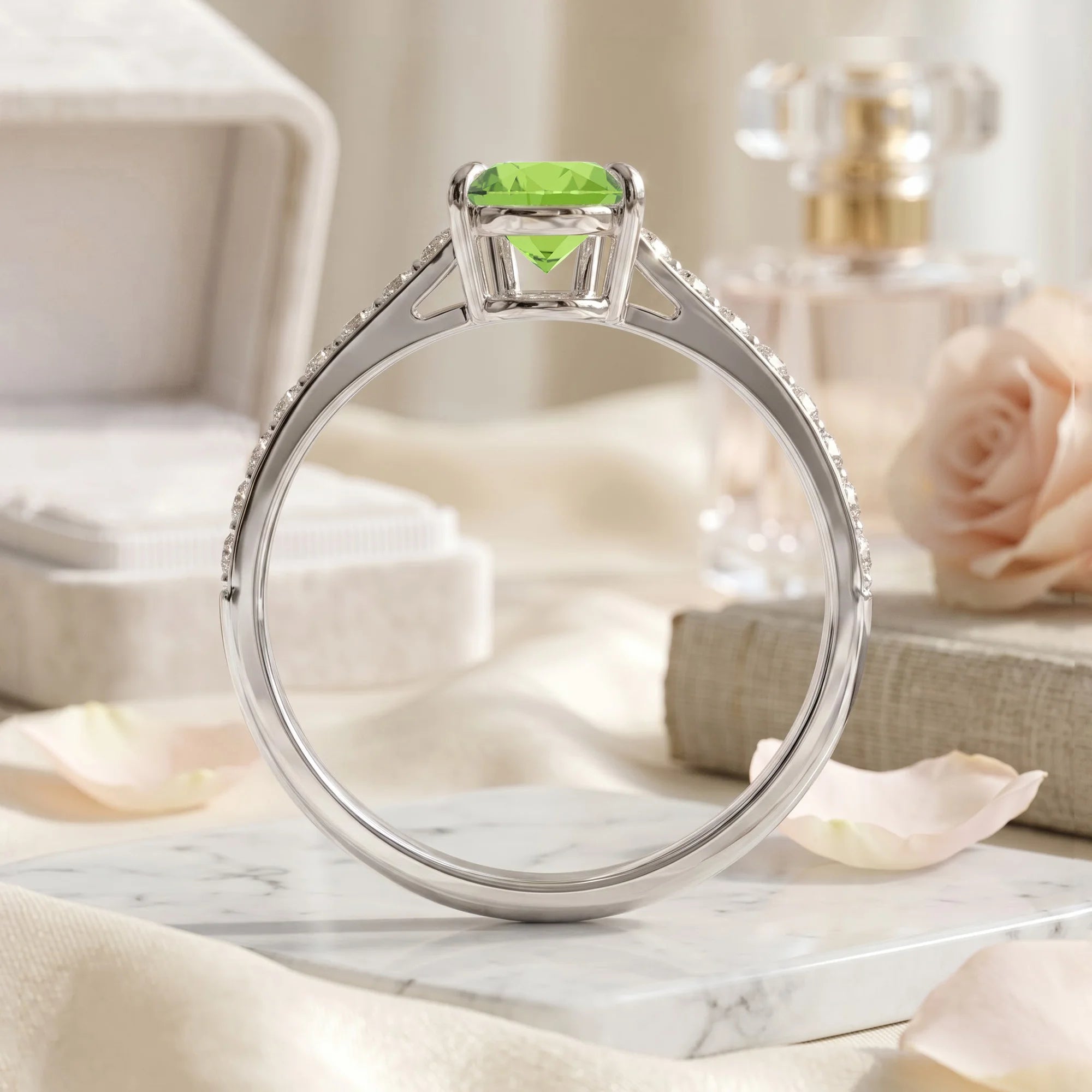 14K White Gold