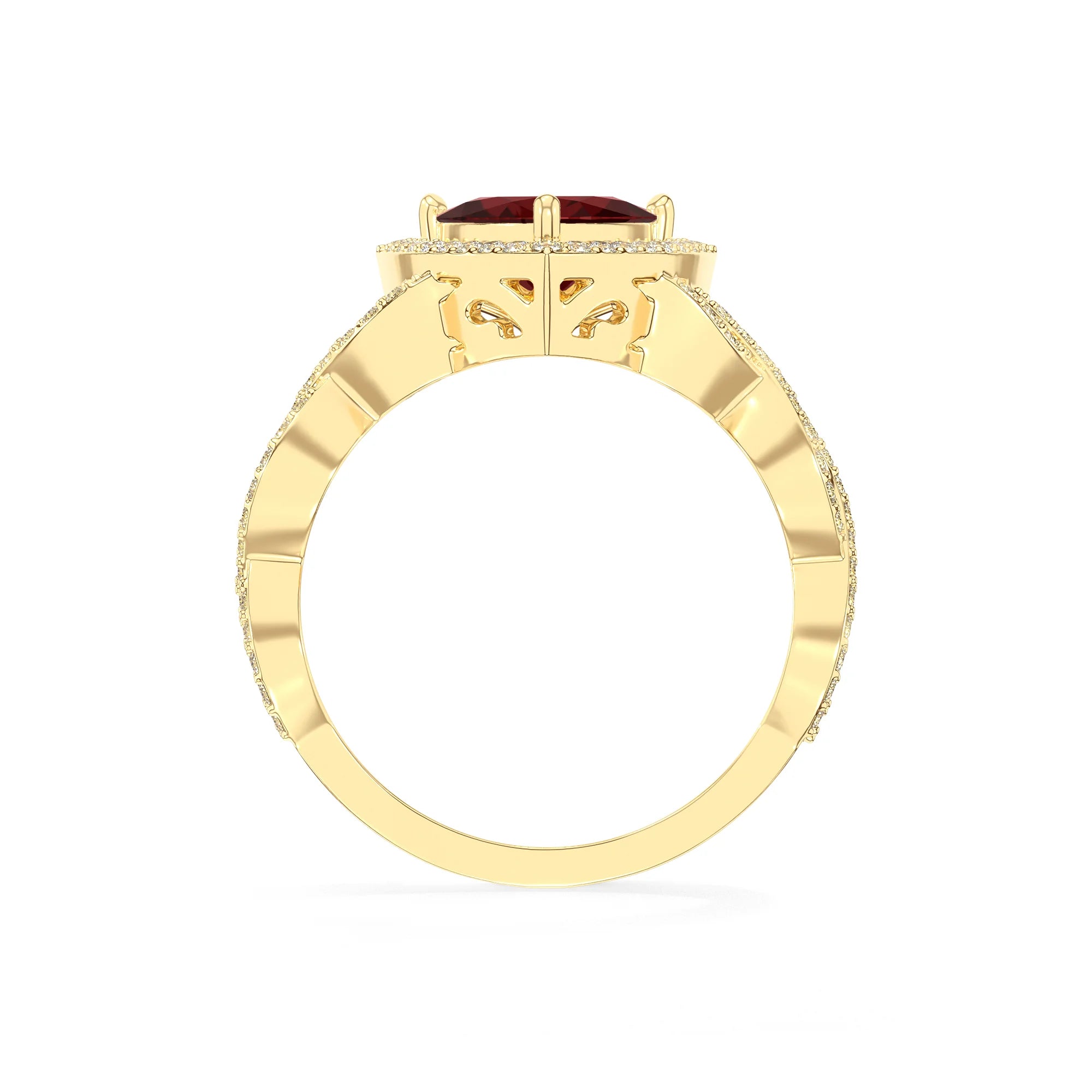 14K Yellow Gold