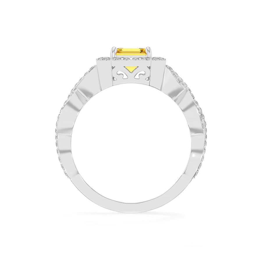14K White Gold